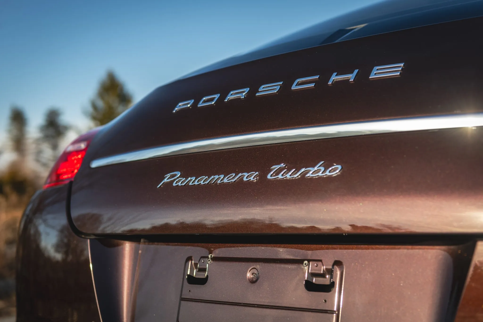 2011 Porsche Panamera Turbo in Mahogany Metallic