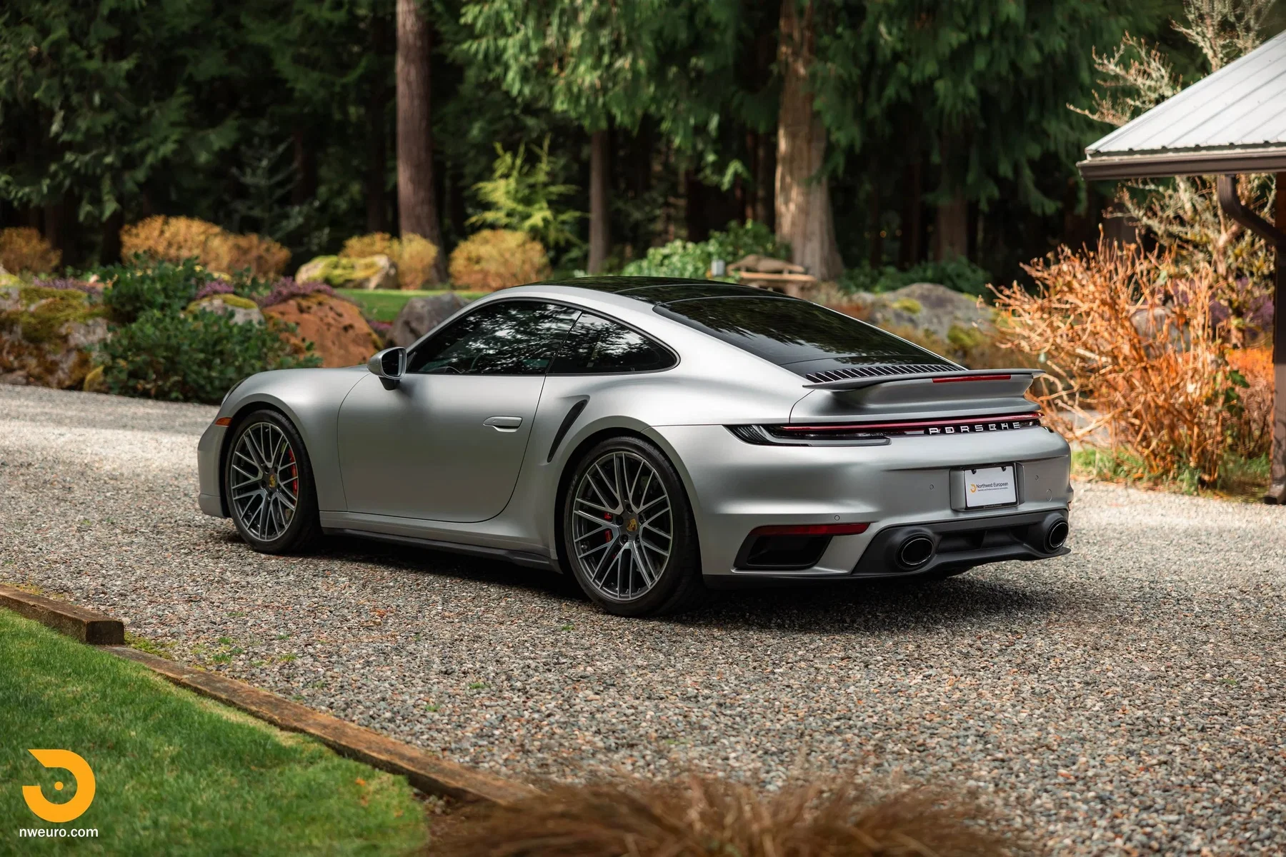 2021 Porsche 911 Turbo in GT Silver