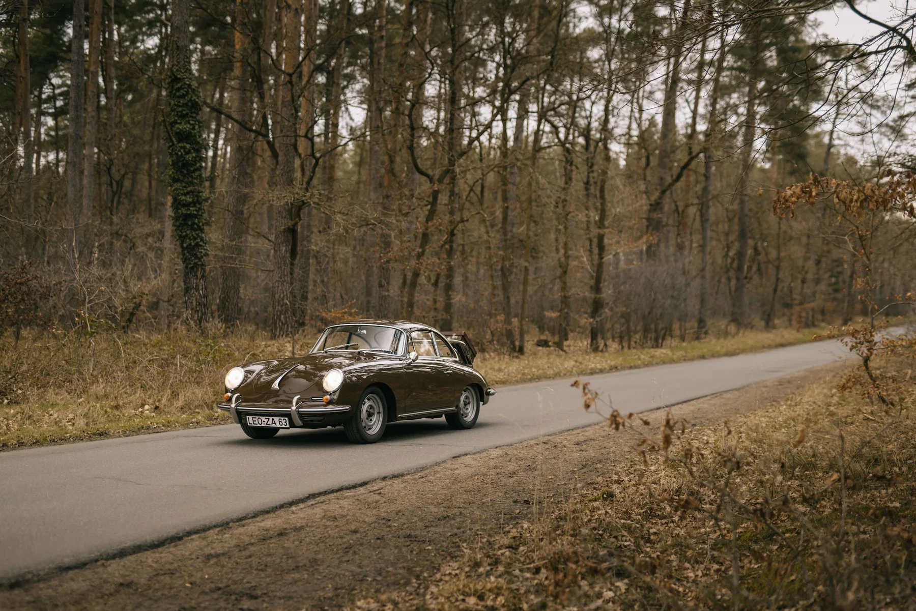 1965 Porsche 356 C In Togo Brown