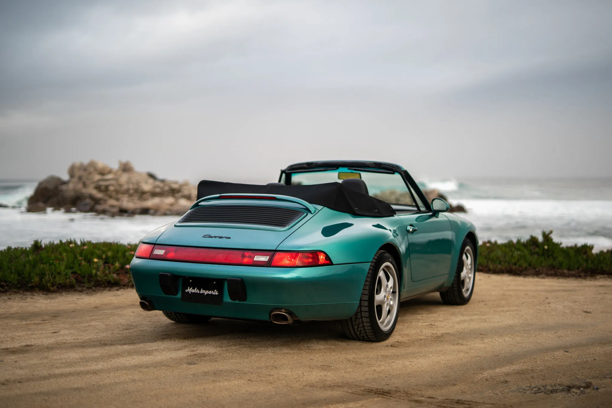 1996 Porsche 911 Carrera Cabriolet in Wimbledon Green Metallic