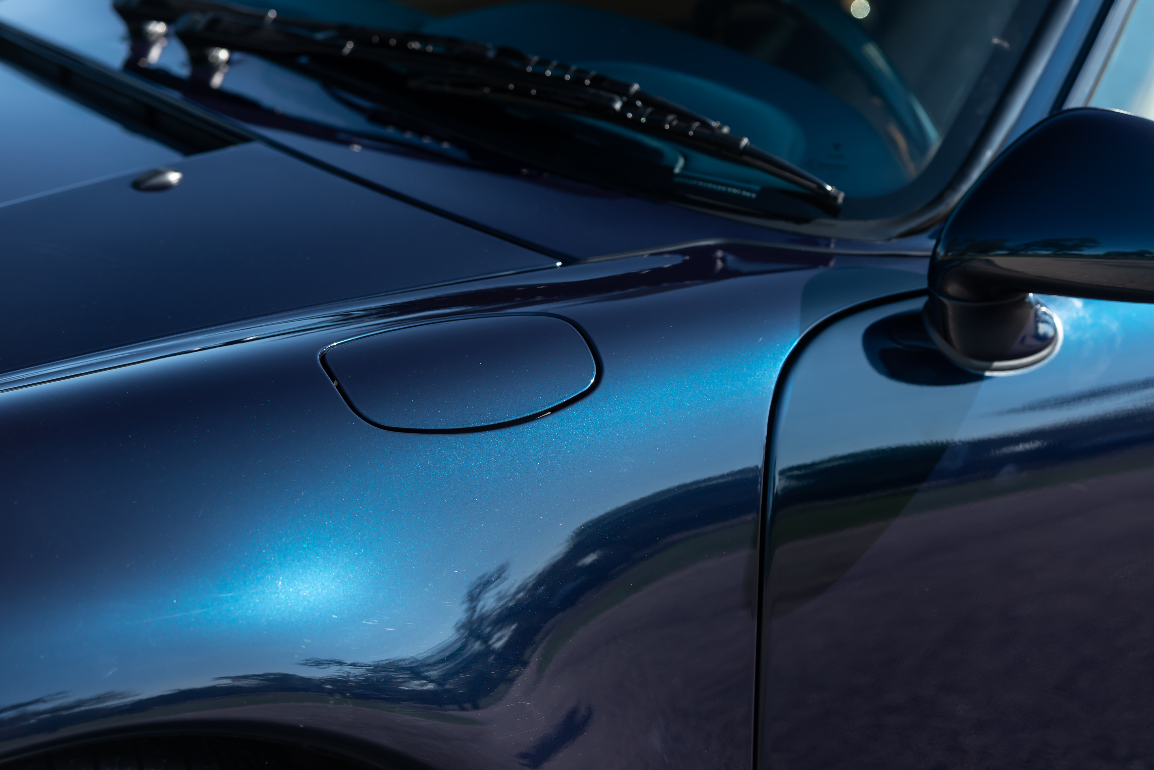 1997 Porsche 911 Turbo S in Ocean Blue Metallic