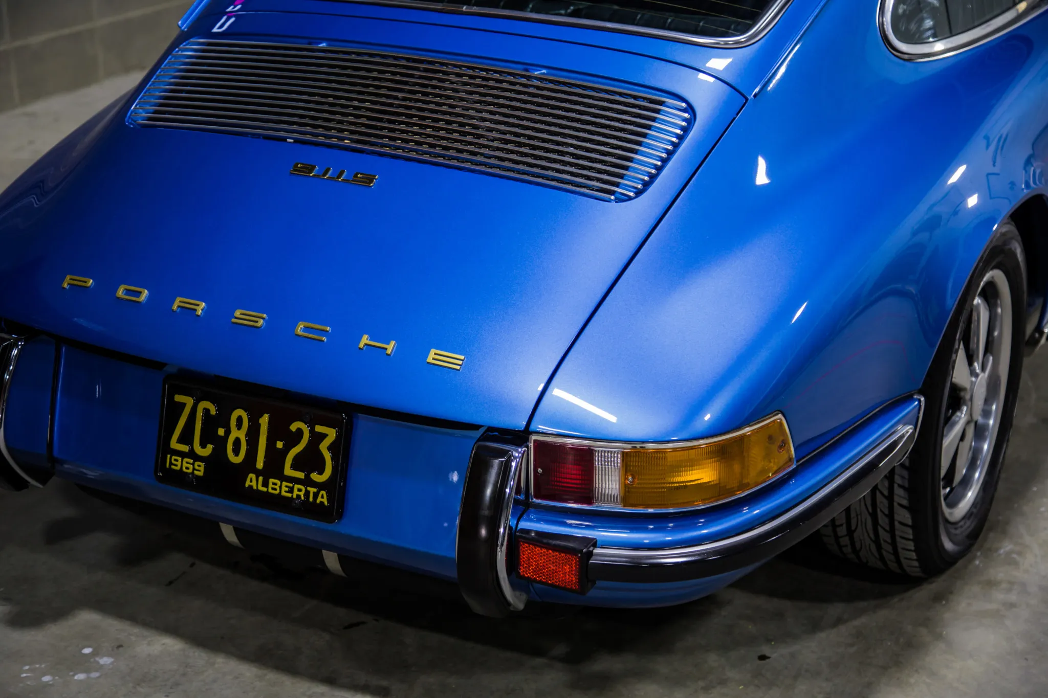 1969 Porsche 911S in Metallic Blue