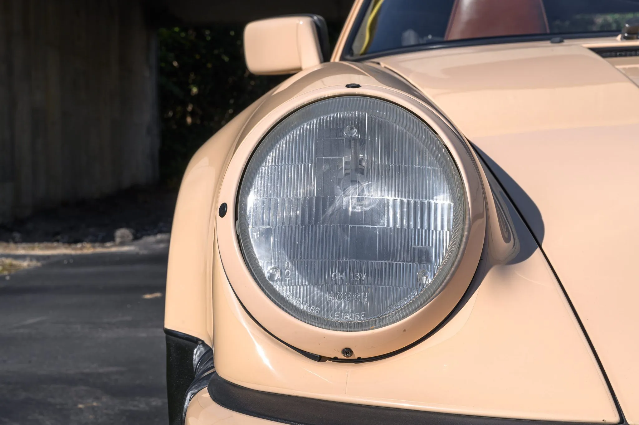 1989 Porsche 911 Turbo Cabriolet in Apricot Beige