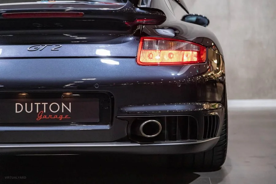 2008 Porsche 911 GT2 (997) in Atlas Grey Metallic
