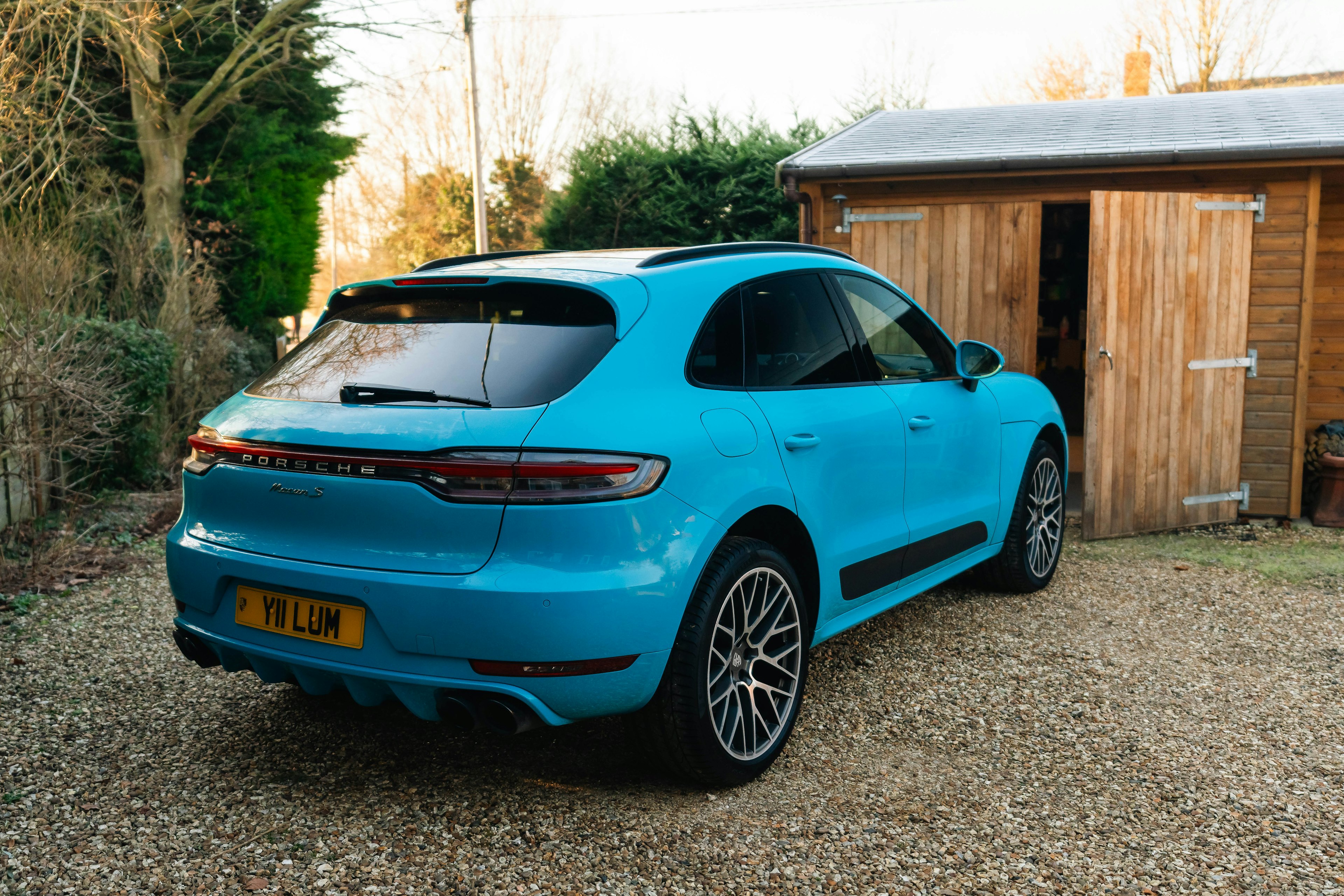 2020 Porsche Macan S in Miami Blue