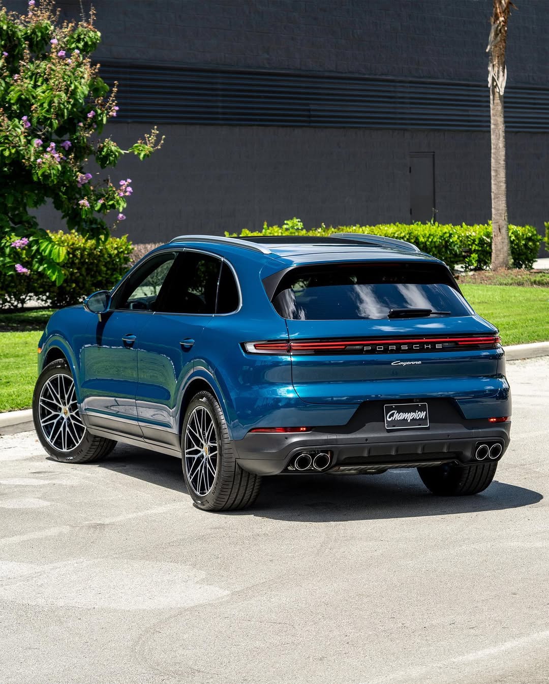 2023 Porsche Cayenne in Montego Blue Metallic