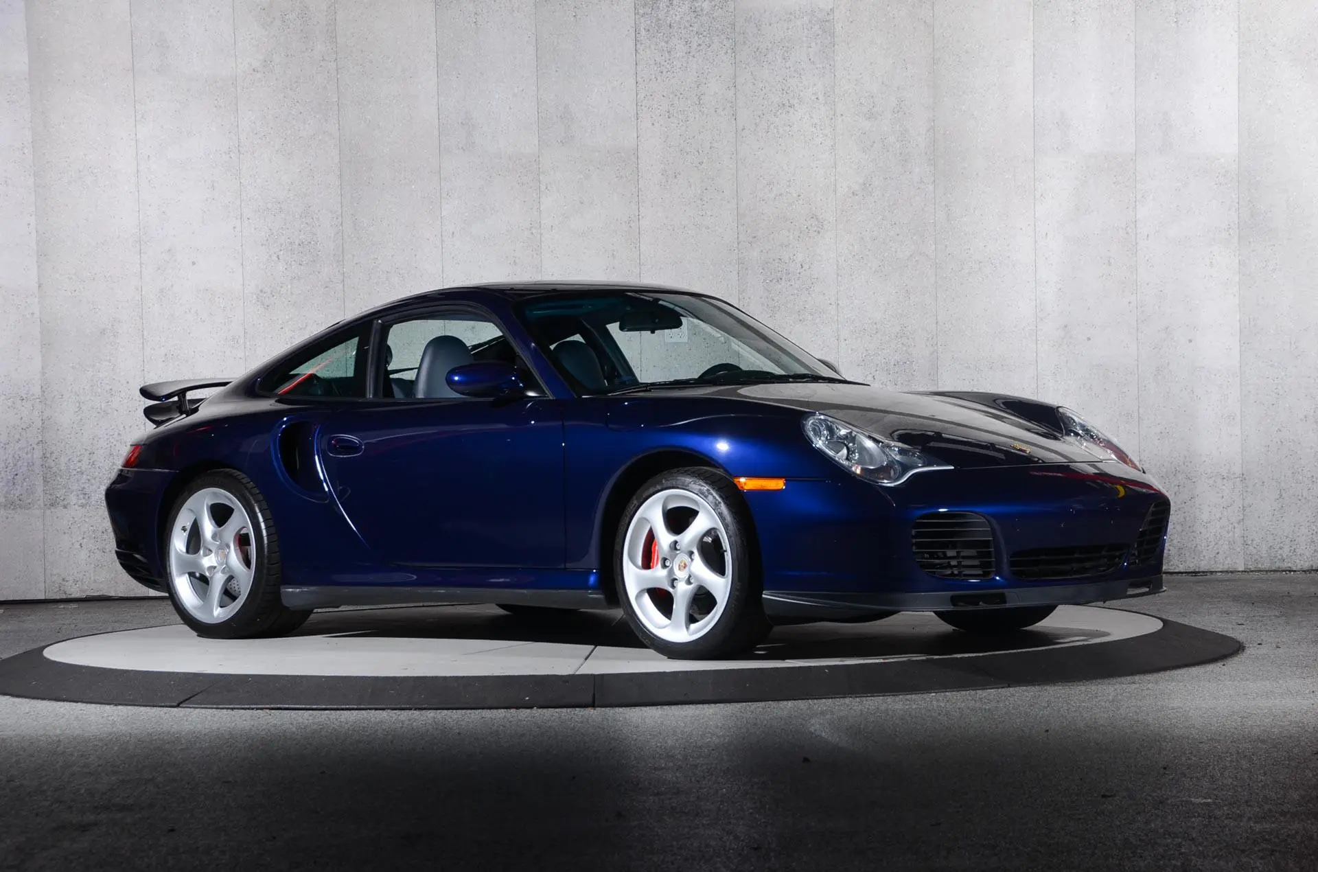 2001 Porsche 911 Turbo Coupe in Lapis Blue Metallic