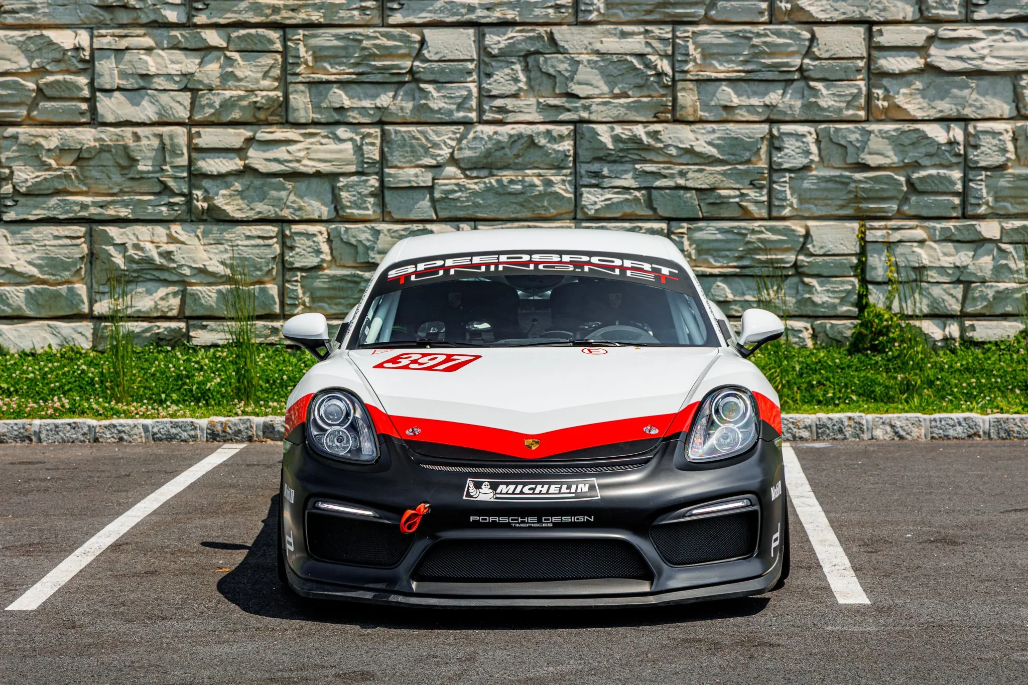 2016 Porsche Cayman GT4 Clubsport in Pure White