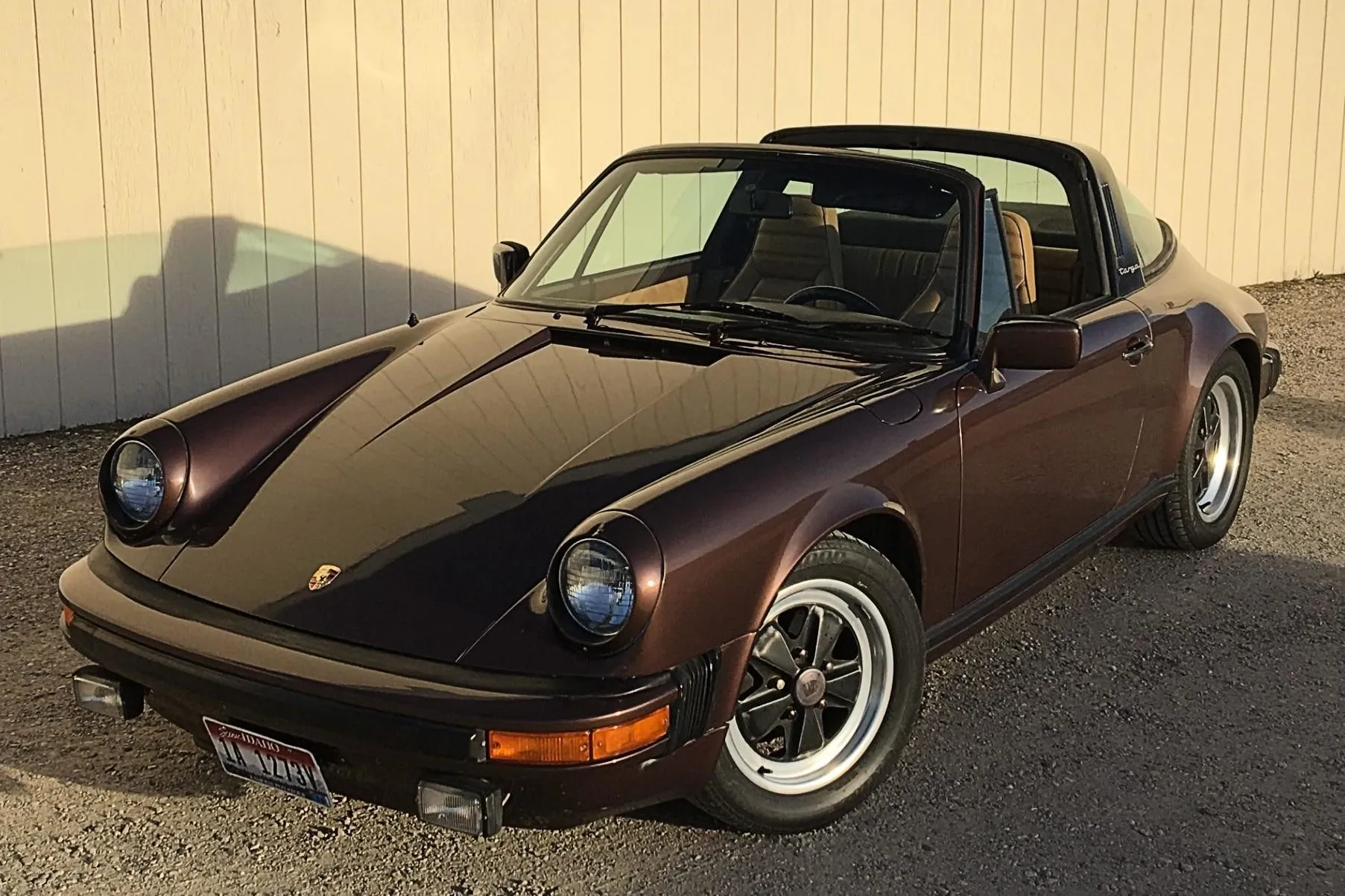 1981 Porsche 911SC Targa in Rosewood Metallic