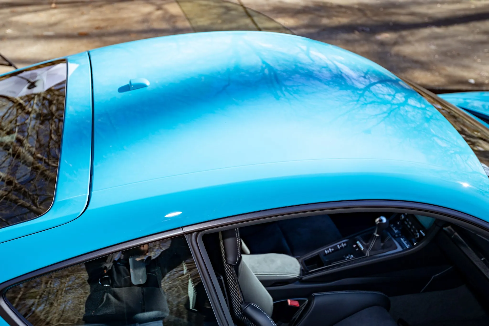 2020 Porsche 718 Cayman GT4 in Miami Blue