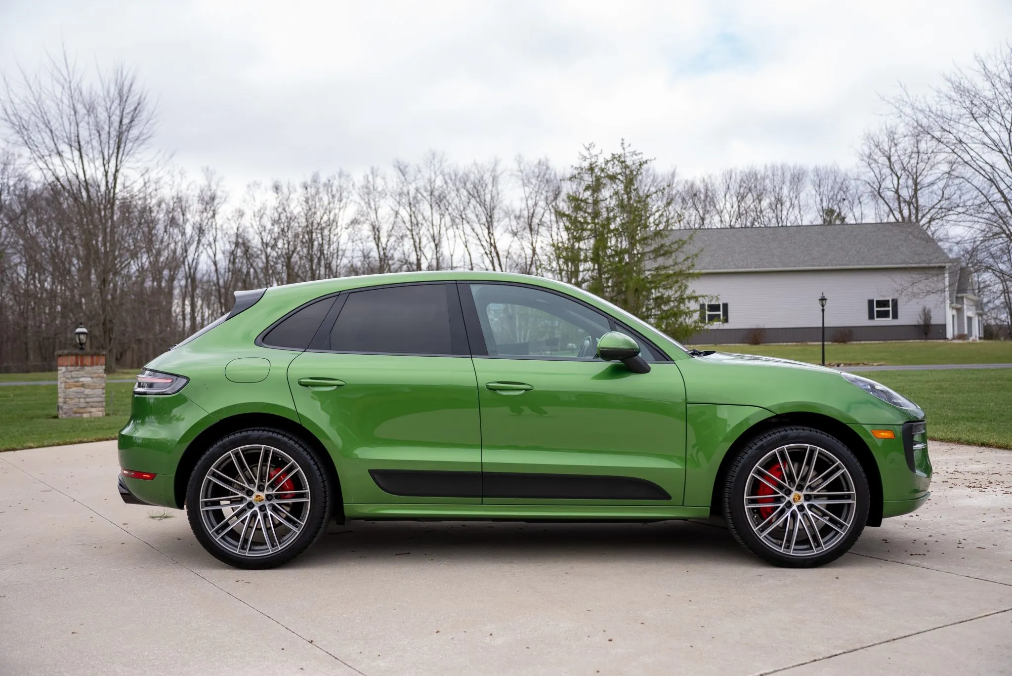 2020 Porsche Macan GTS in Mamba Green Metallic