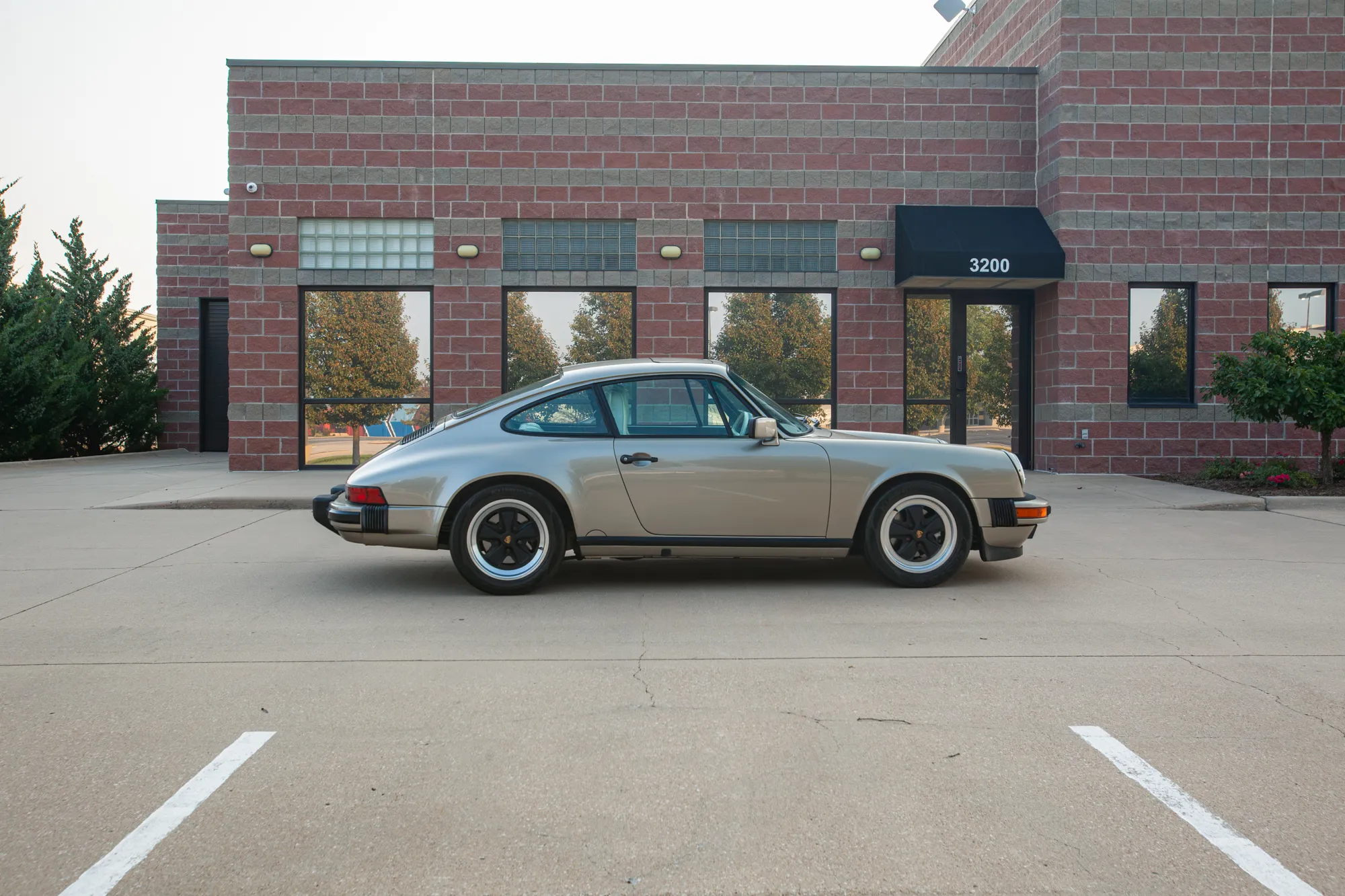 1987 Porsche 911 Carrera Coupe G50 in White Gold Metallic