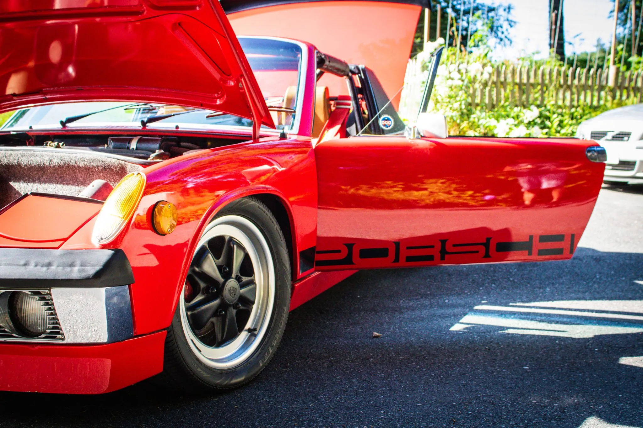 1974 Porsche 914 2.0 Track Car in Phoenix Red