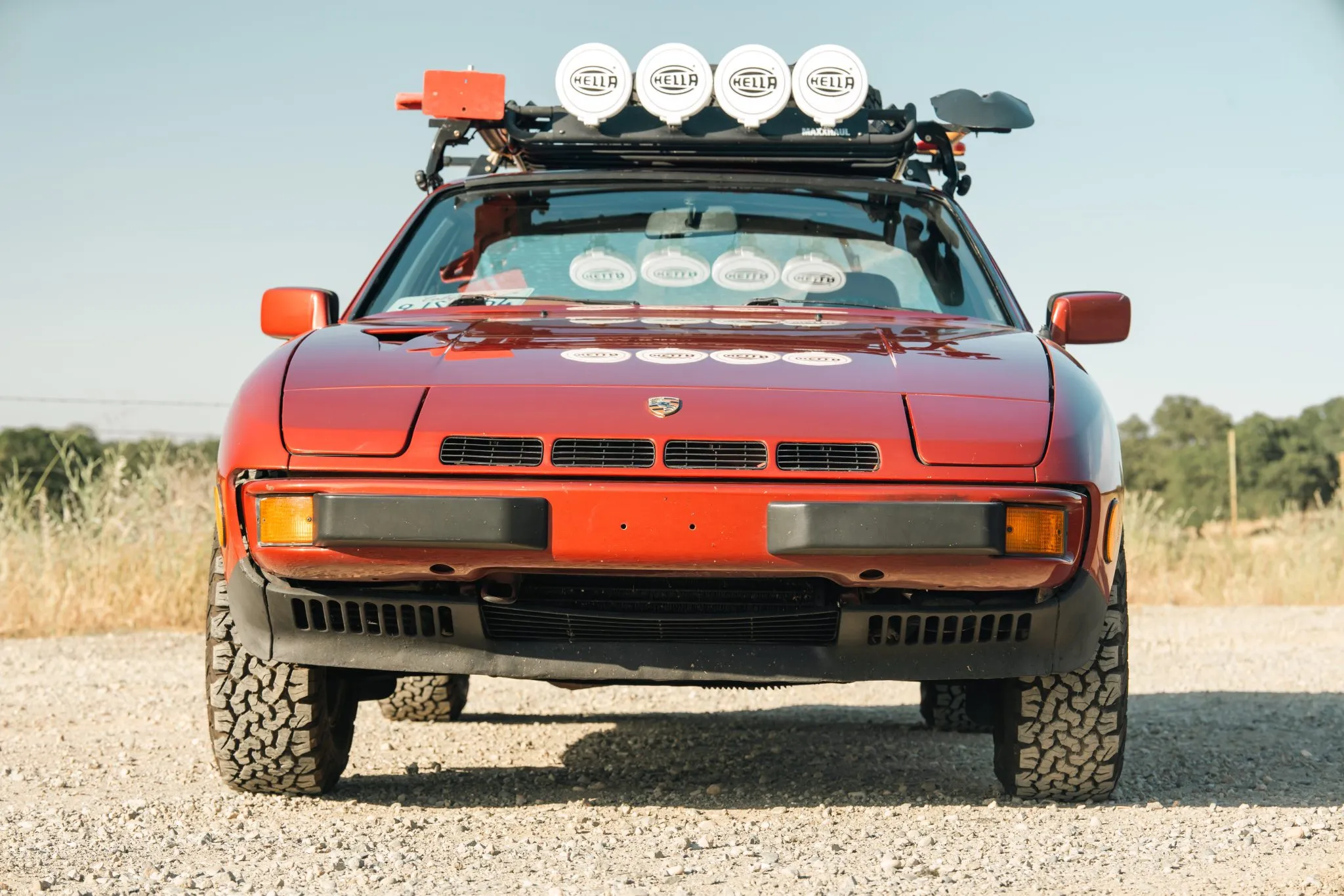 1981 Porsche 924 Turbo in Metallic Red