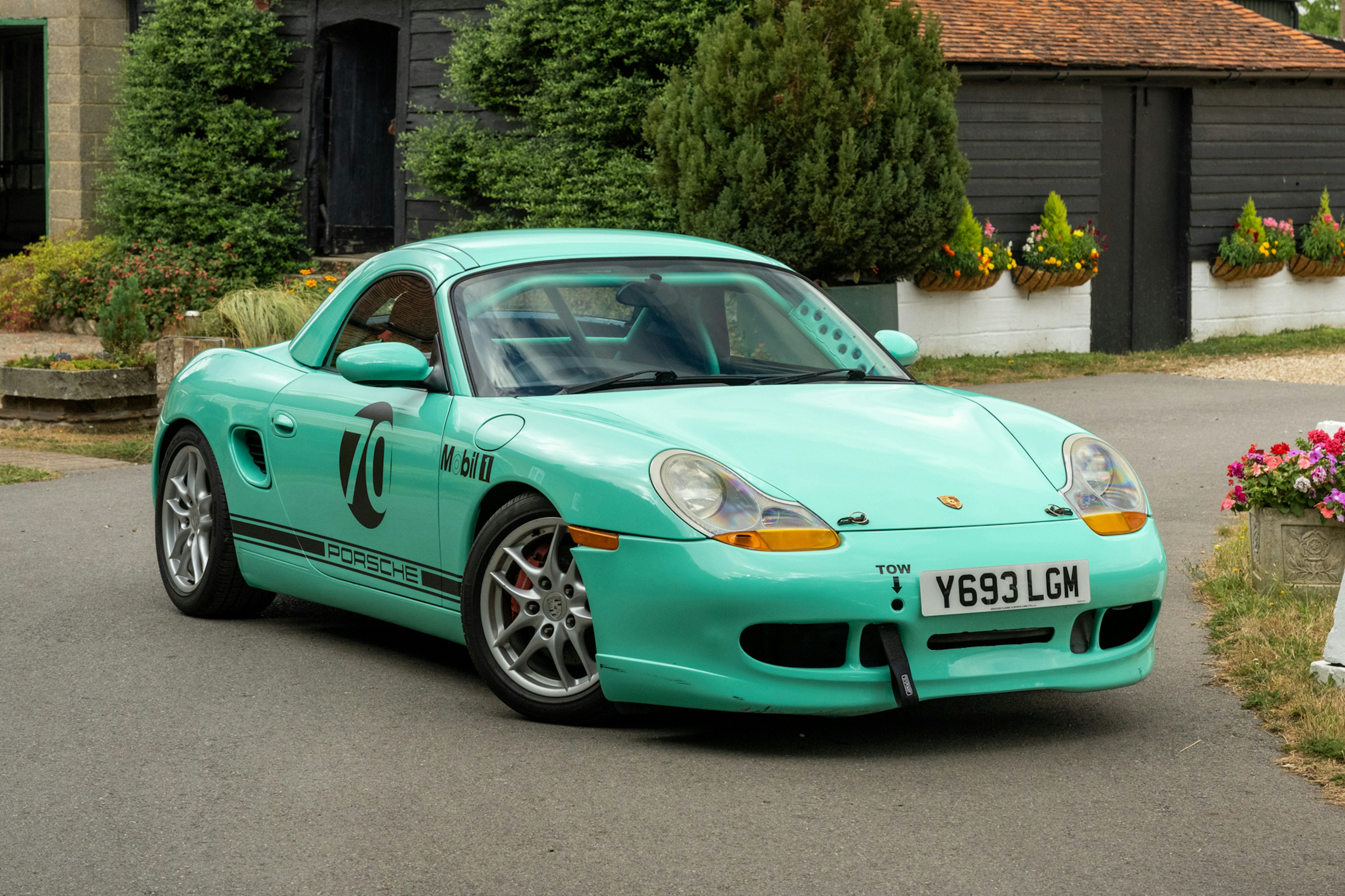 2001 Porsche Boxster Track Car in Mint Green