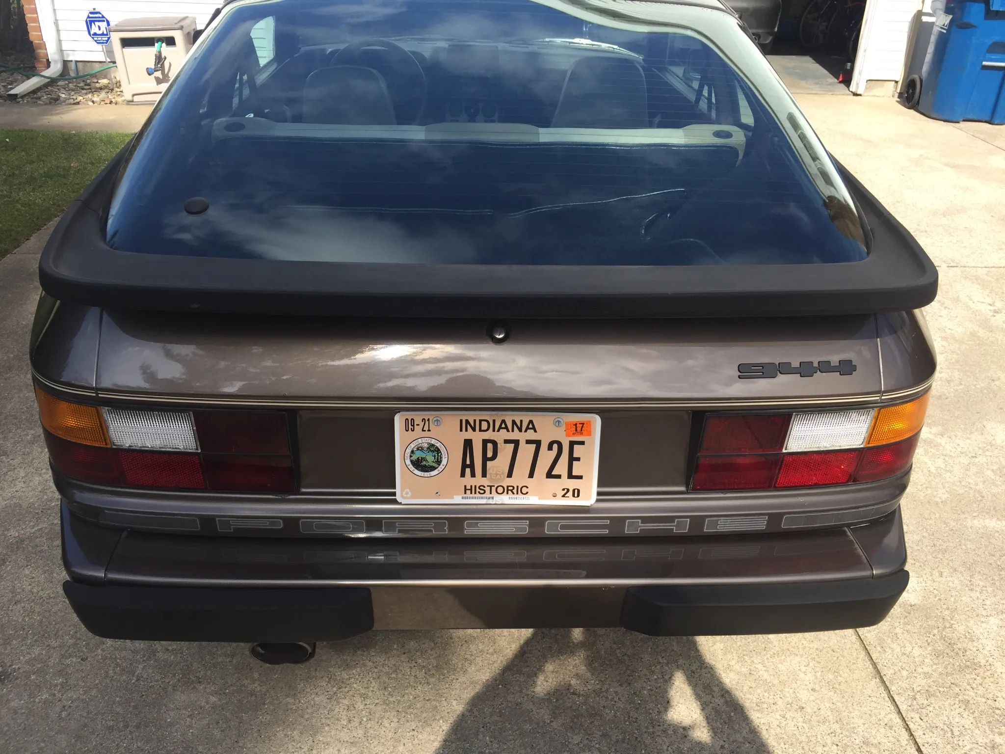 1984 Porsche 944 In Sable Brown Metallic