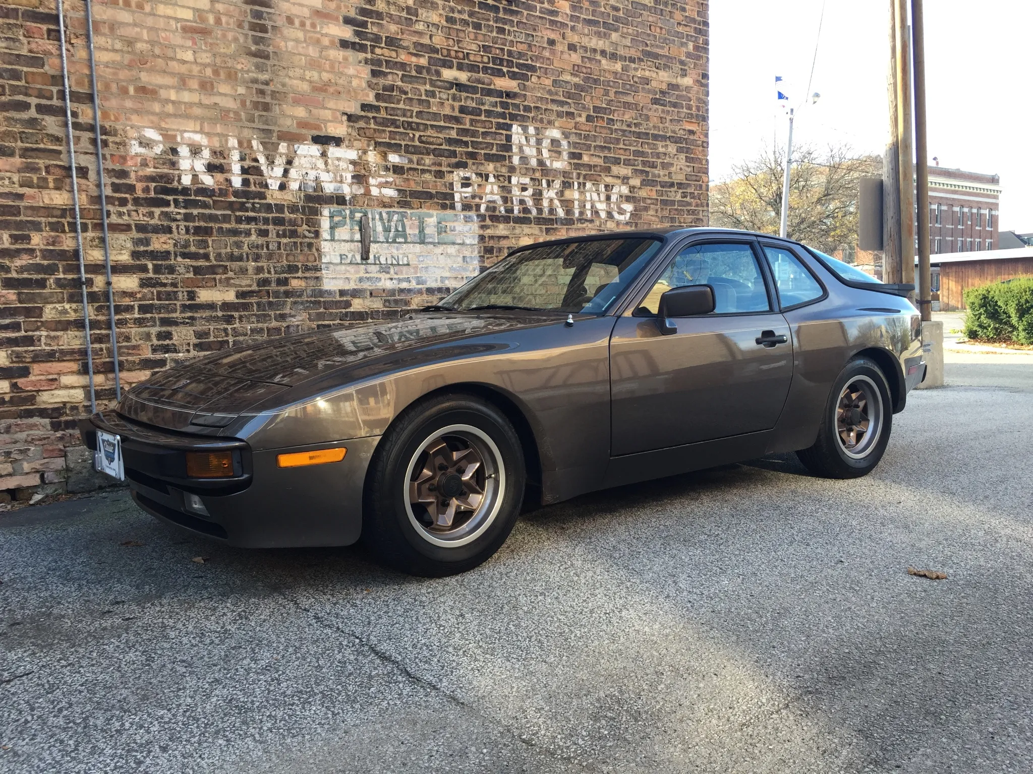 1984 Porsche 944 In Sable Brown Metallic