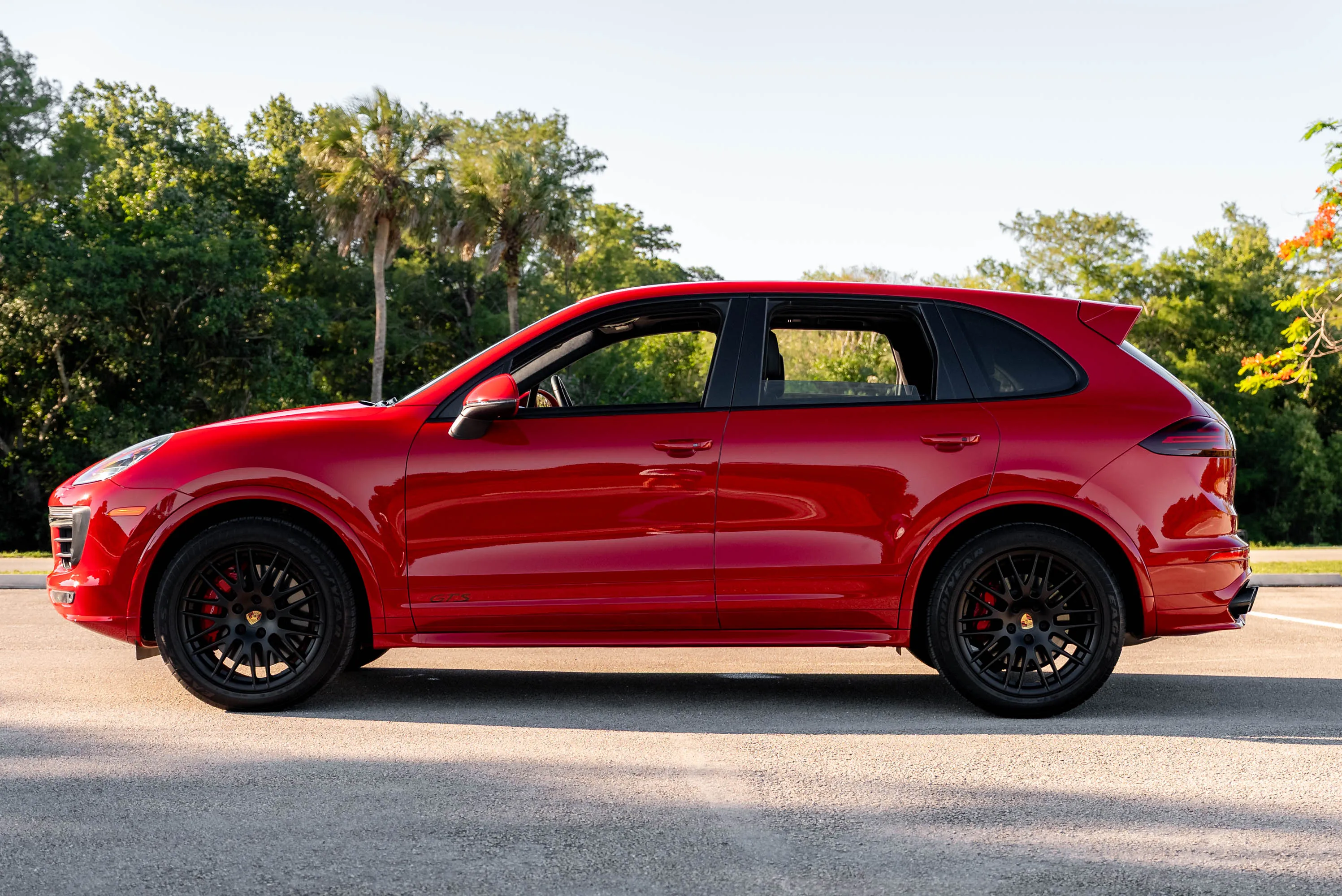 2016 Porsche Cayenne GTS in Carmine Red