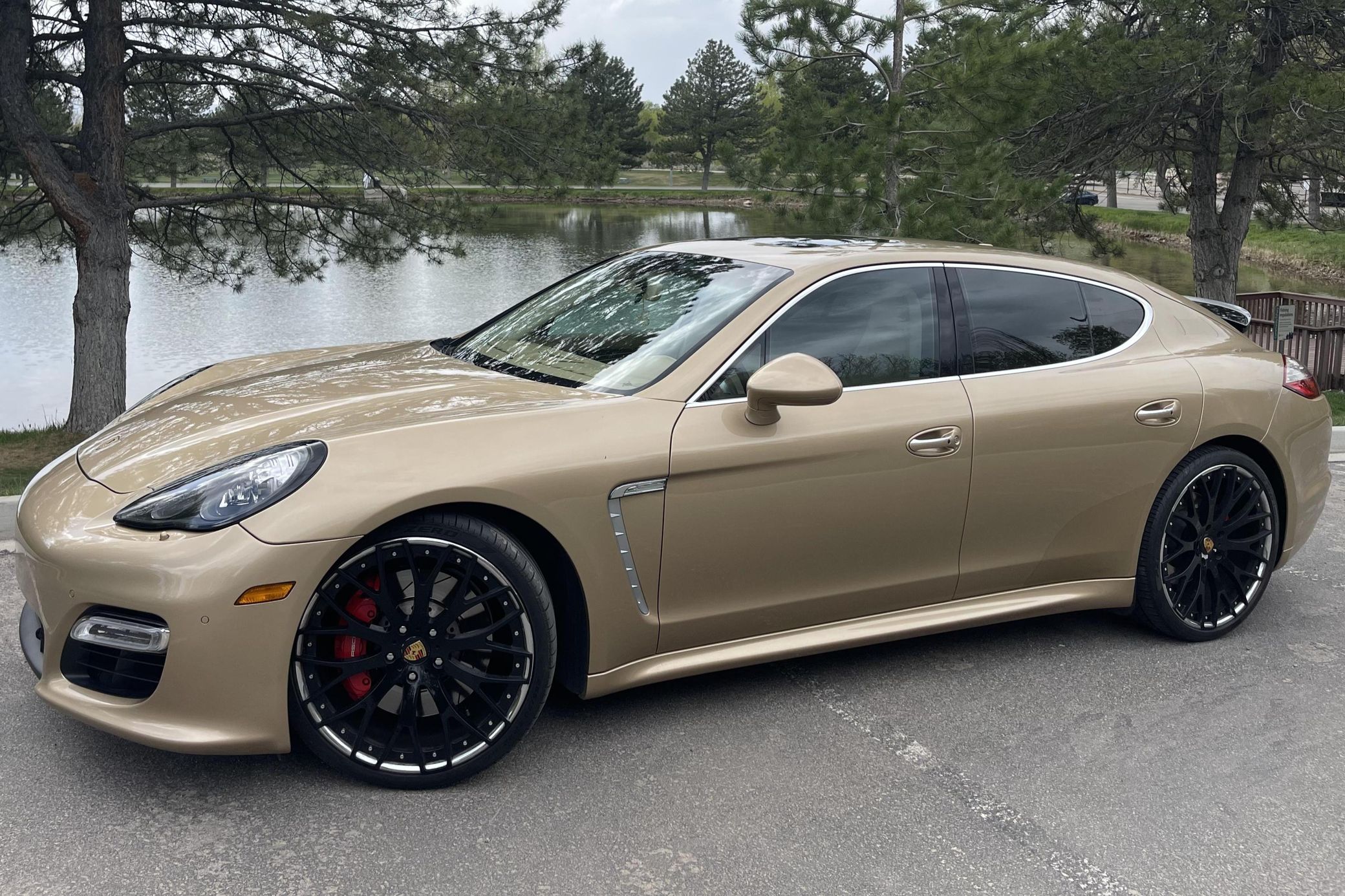 2011 Porsche Panamera Turbo in Luxor Beige Metallic