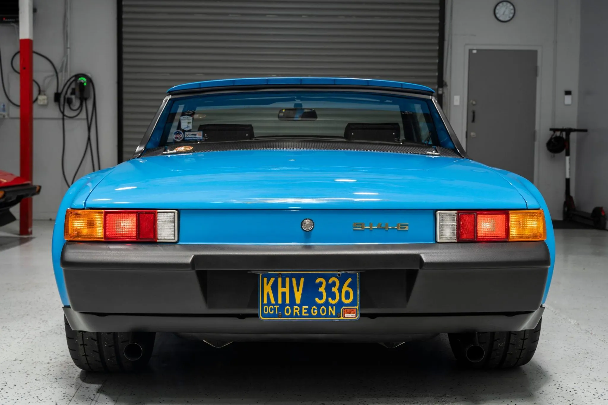1970 Porsche 914-6 in Mexico Blue