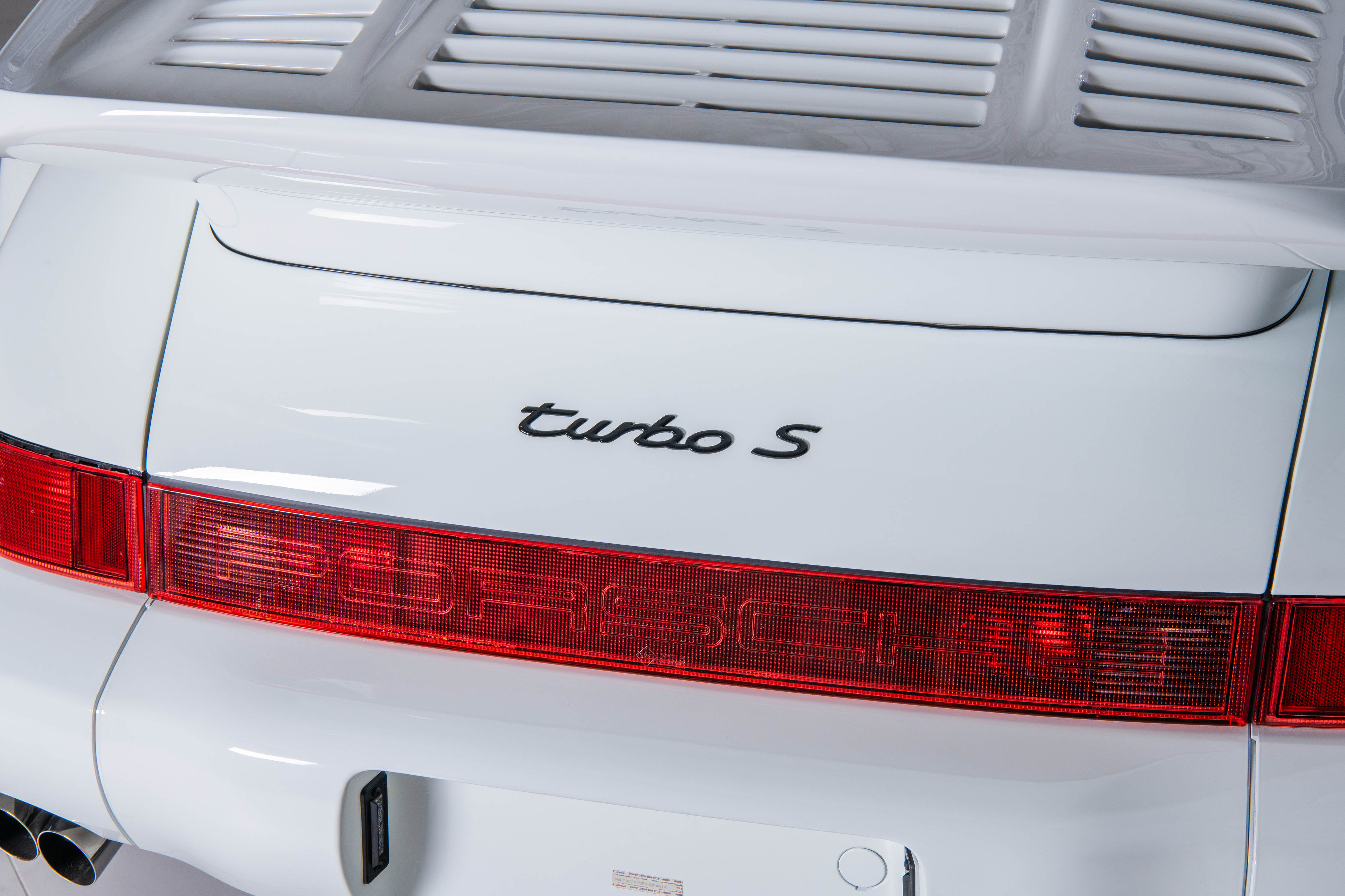 1994 Porsche 911 Turbo S X85 'Flat-Nose' in Grand Prix White