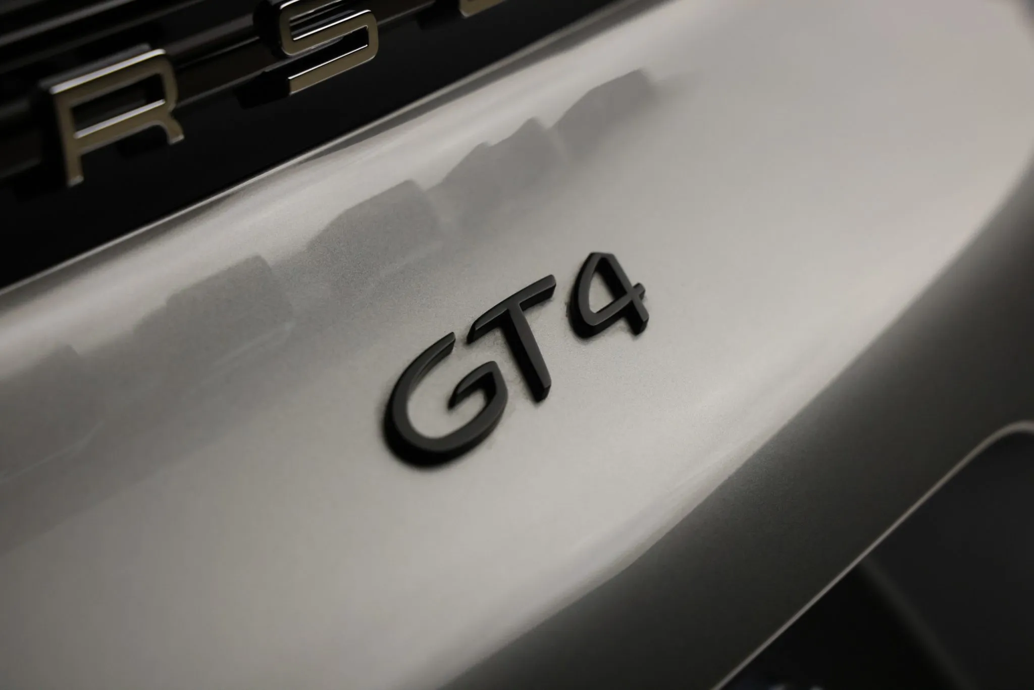 2021 Porsche 718 Cayman GT4 in GT Silver Metallic