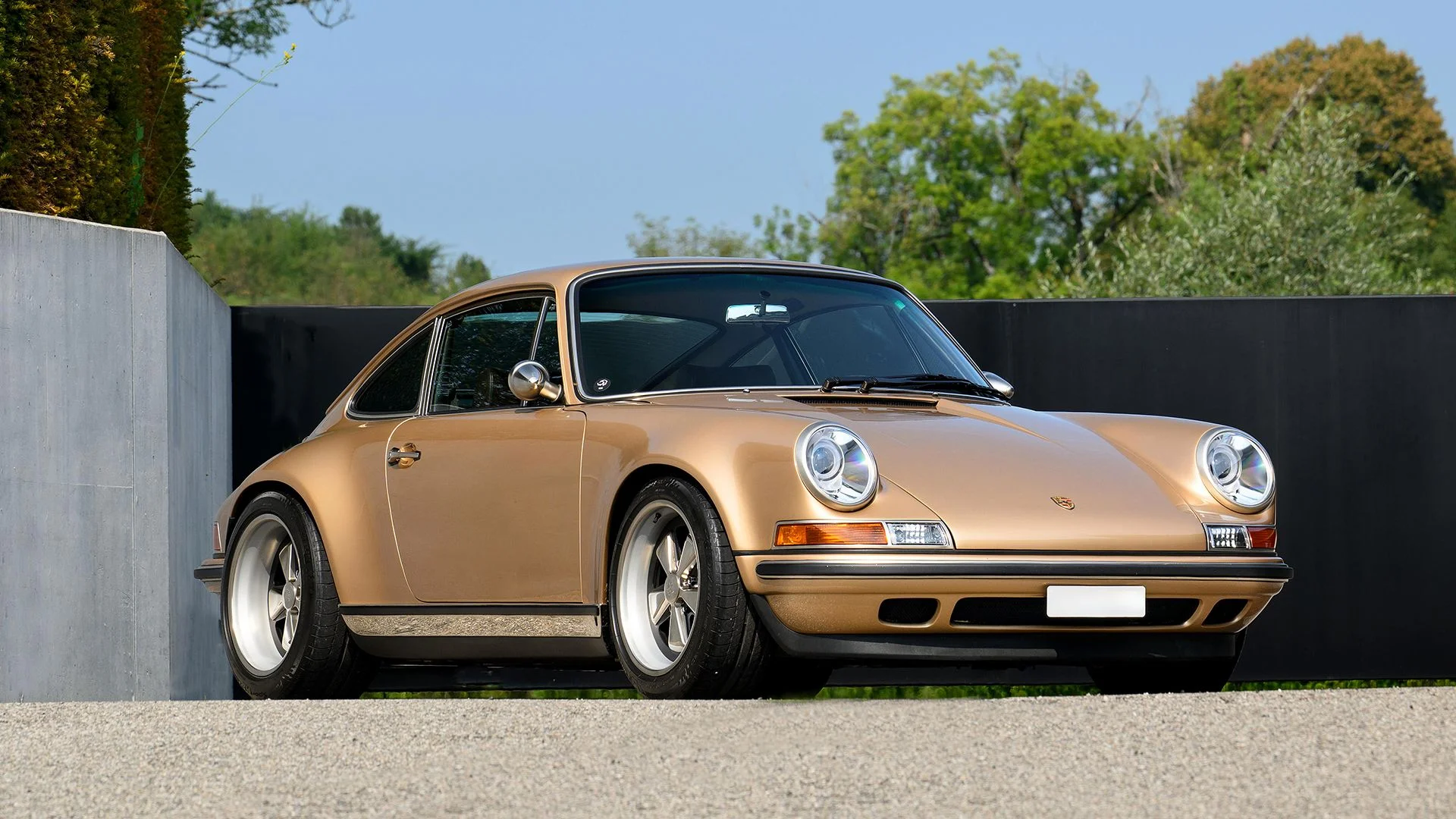  1990 Porsche 911 Coupe Reimagined by Singer in Casablanca Beige