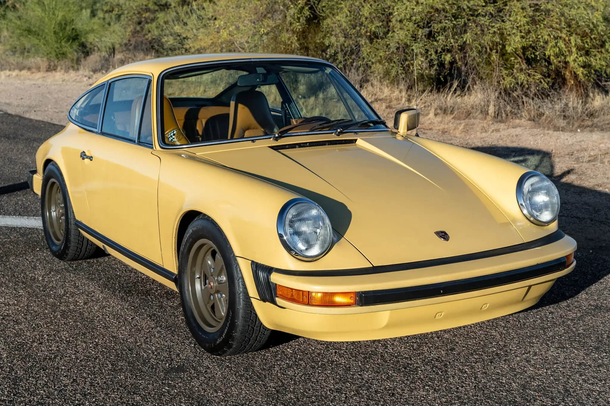 1976 Porsche 911S Coupe in Desert Beige Metallic