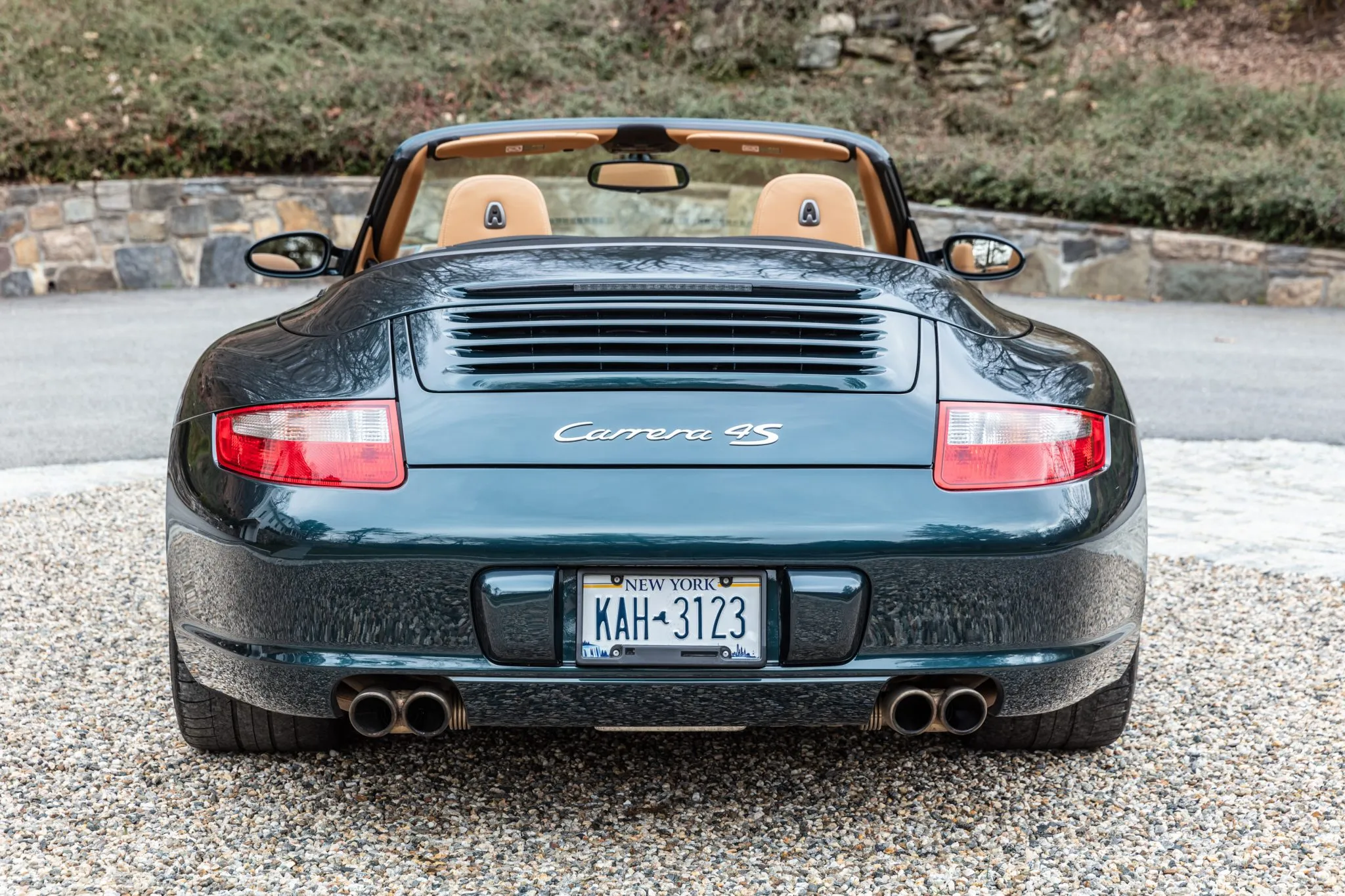 2006 Porsche 911 Carrera 4S Cabriolet in Dark Teal Metallic