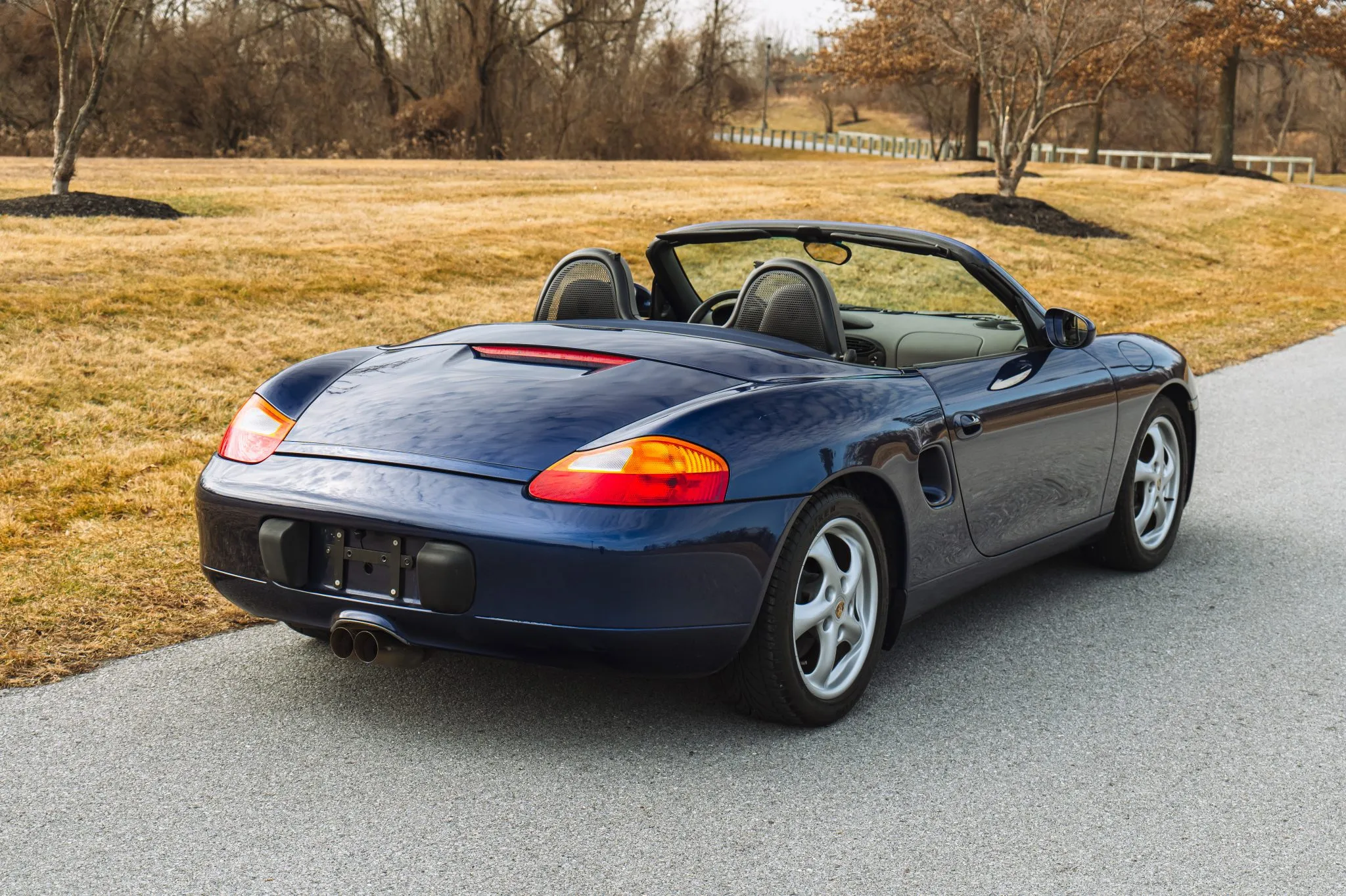 1999 Porsche Boxster in Iris Blue Metallic