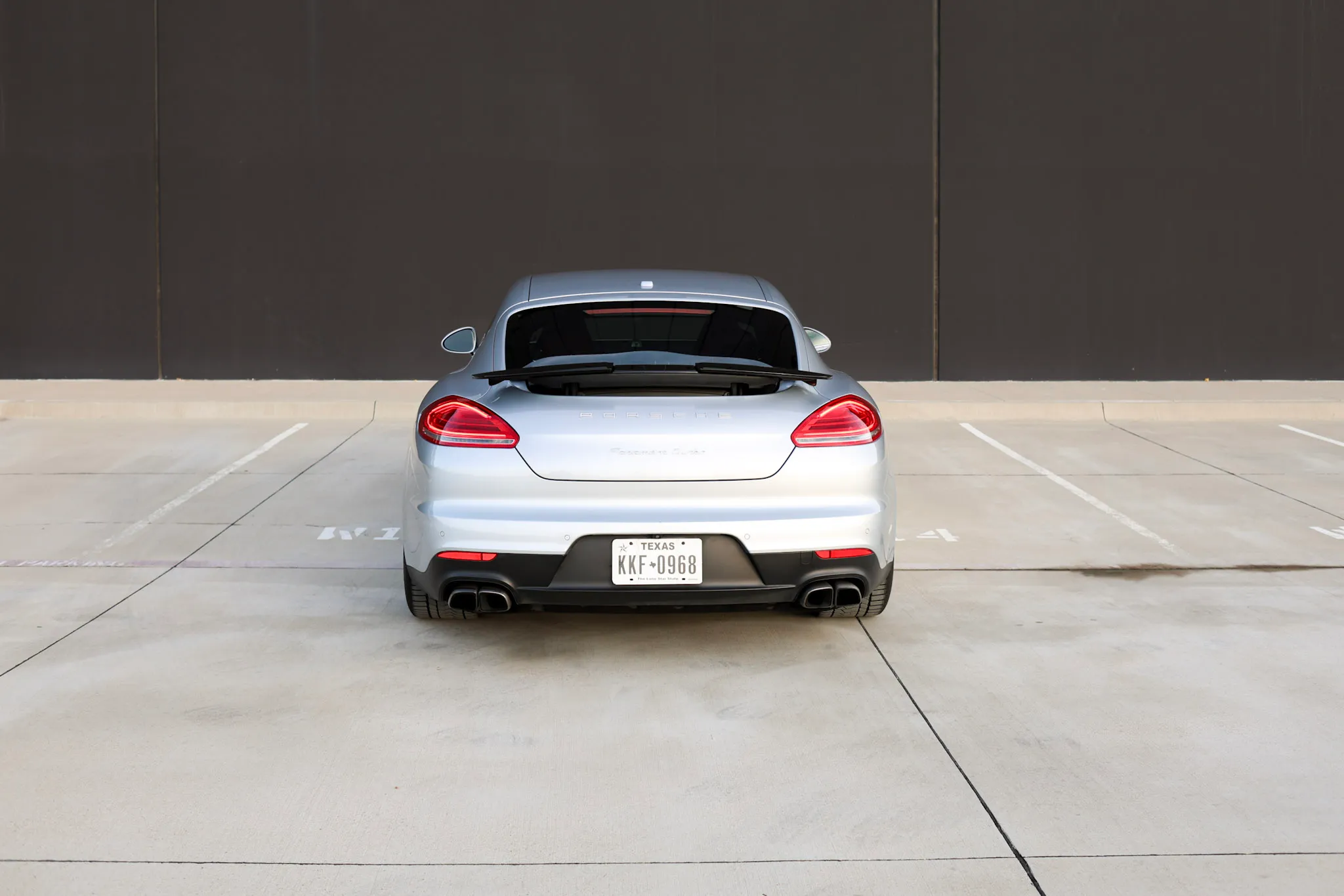 2014 Porsche Panamera Turbo Executive in Rhodium Silver Metallic