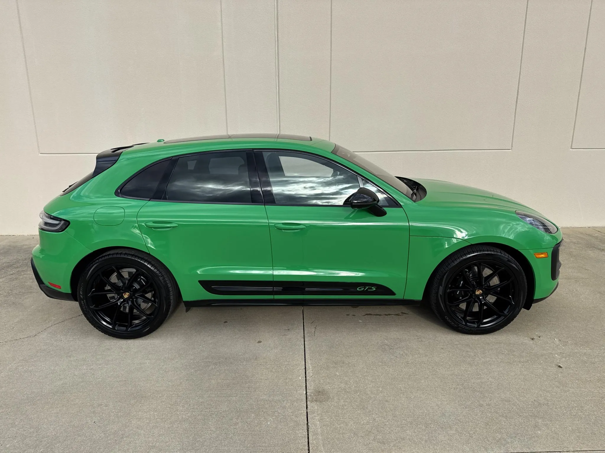 2022 Porsche Macan GTS in Python Green