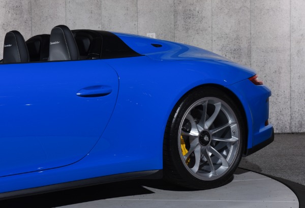 2019 Porsche 911 Speedster in Voodoo Blue