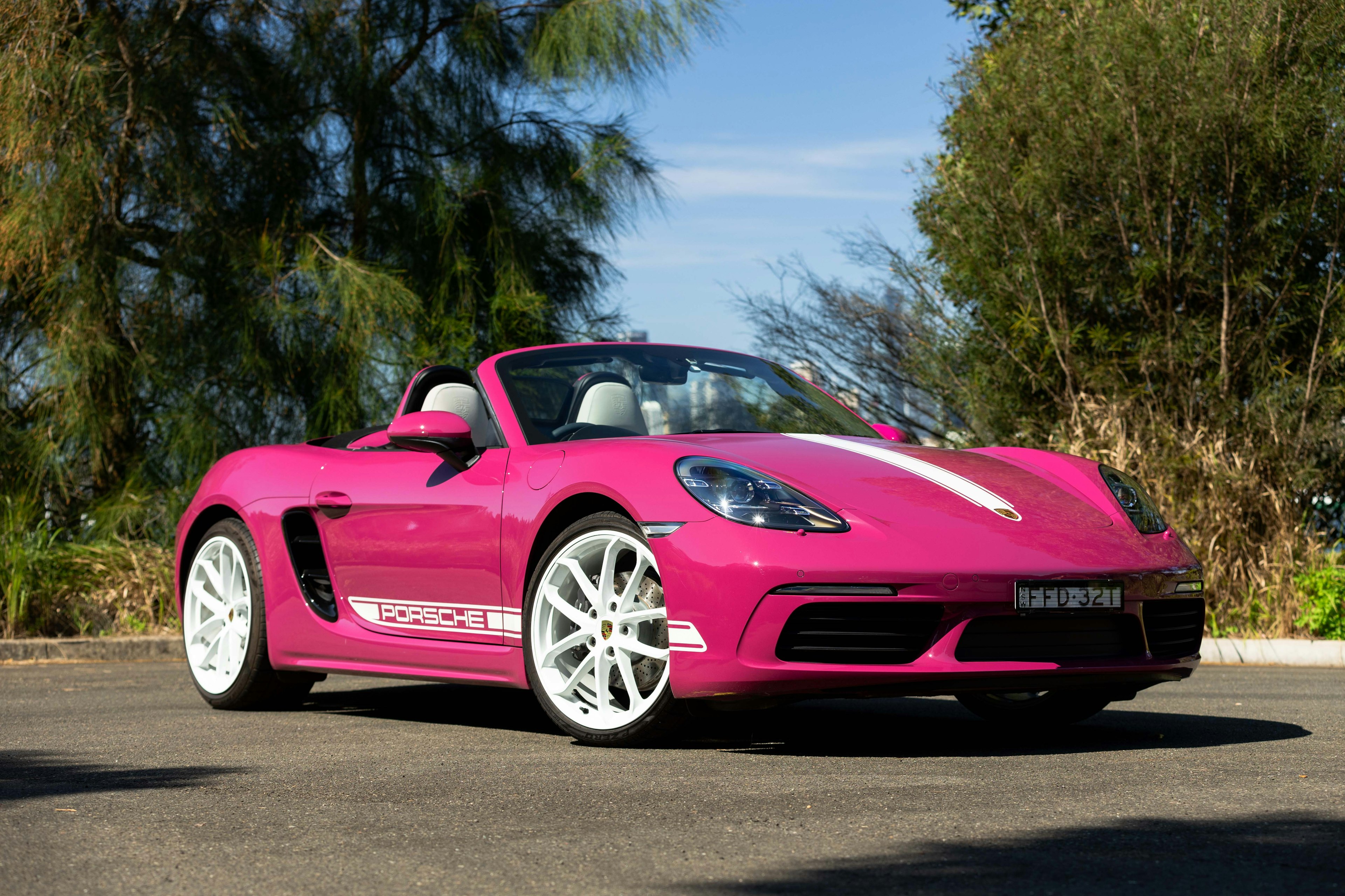 2024 Porsche 718 Boxster Style Edition in Ruby Star
