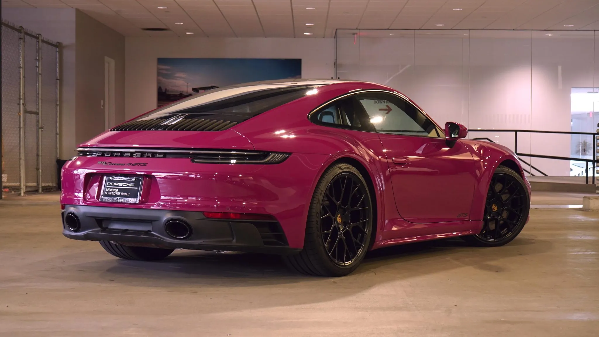 2024 Porsche 911 Carrera 4 GTS Coupe in Ruby Star Neo