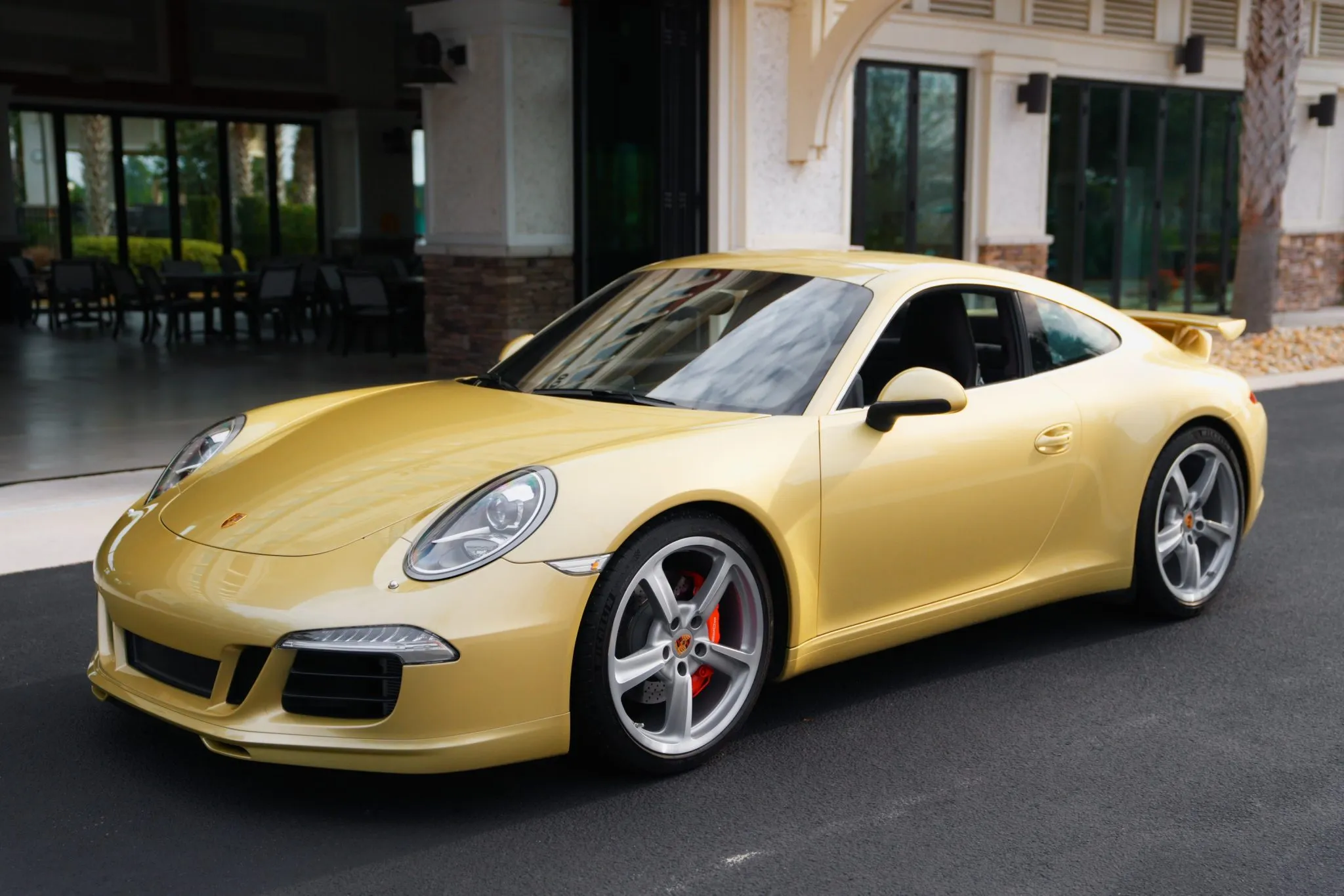 2013 Porsche 911 Carrera S Coupe in Lime Gold Metallic