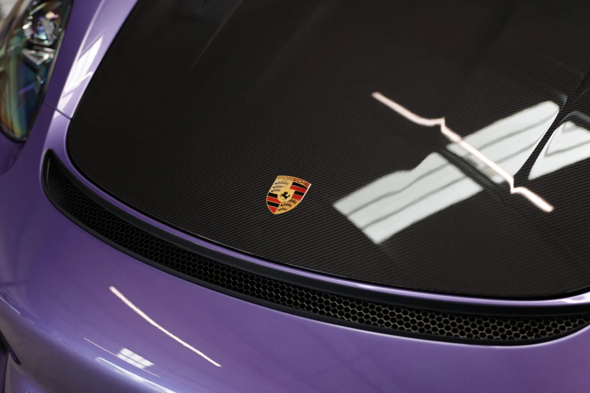 2023 Porsche 718 Cayman GT4 RS In Viola Purple Metallic