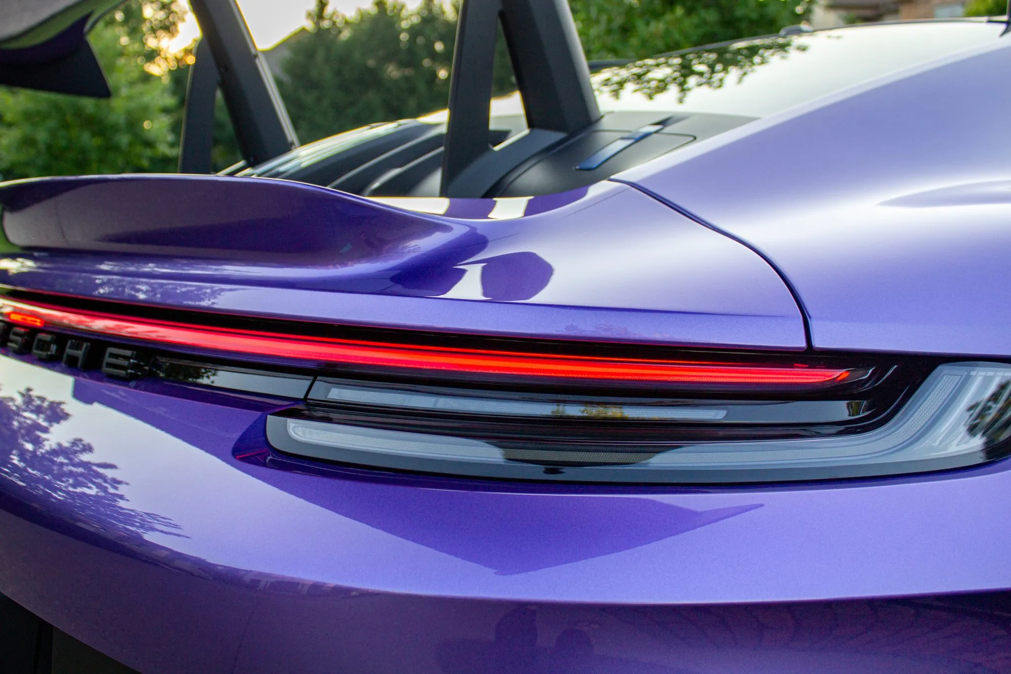 2024 Porsche 911 GT3 RS Weissach In Viola Purple Metallic