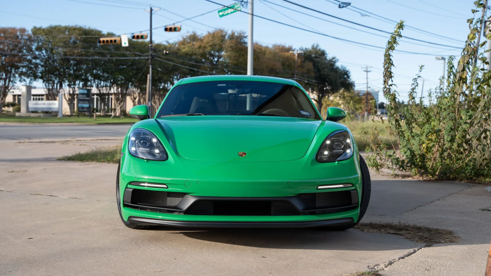 2023 Porsche 718 Cayman GTS 4.0 in Python Green