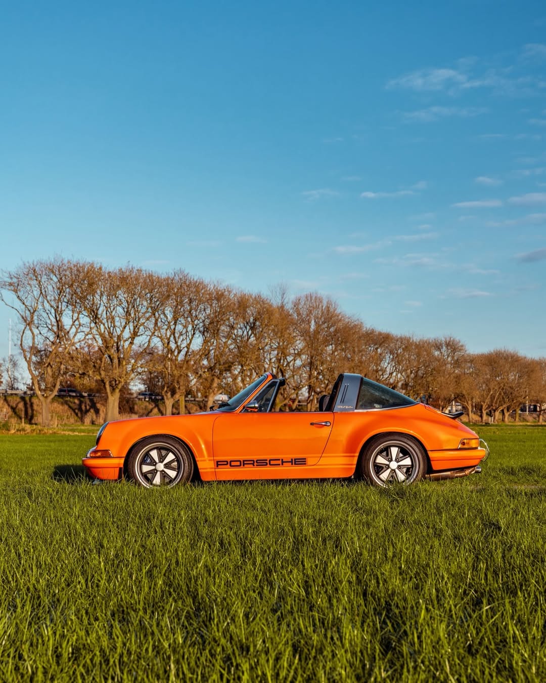 1990 Porsche 911 Targa by Lammertink in Orange Pearl