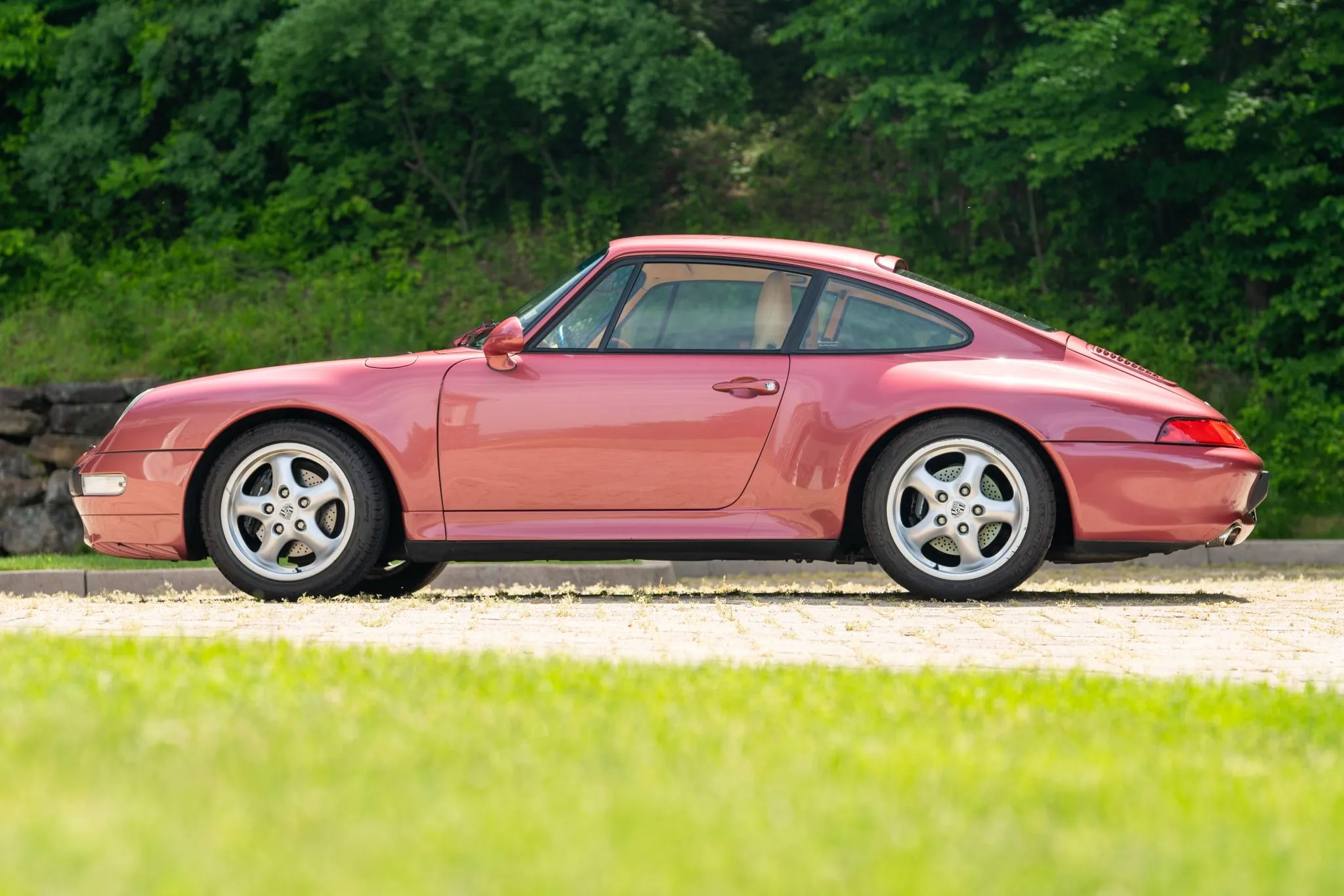 1997 Porsche 911 Carrera S in Raspberry Red Metallic