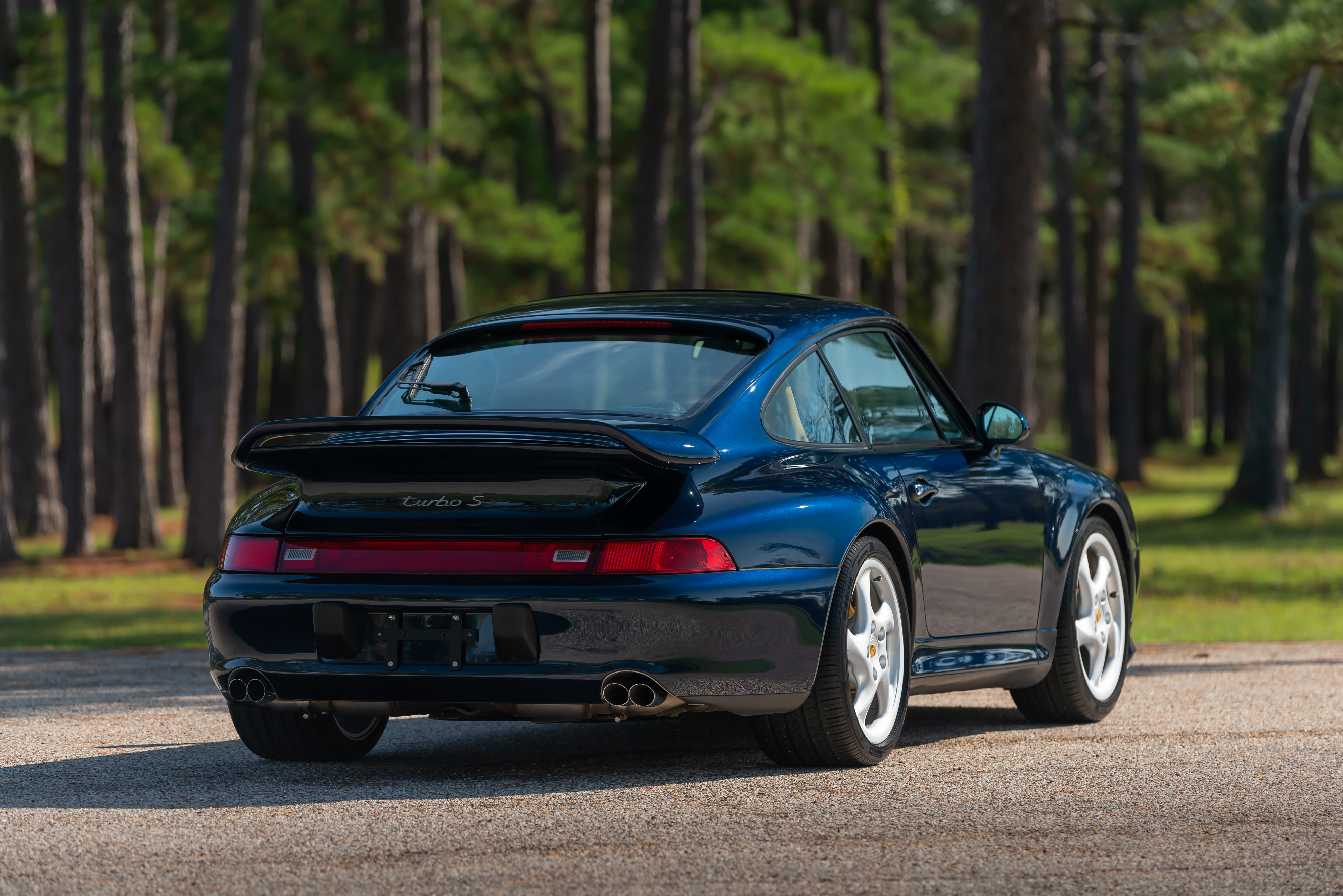 1997 Porsche 911 Turbo S in Ocean Blue Metallic
