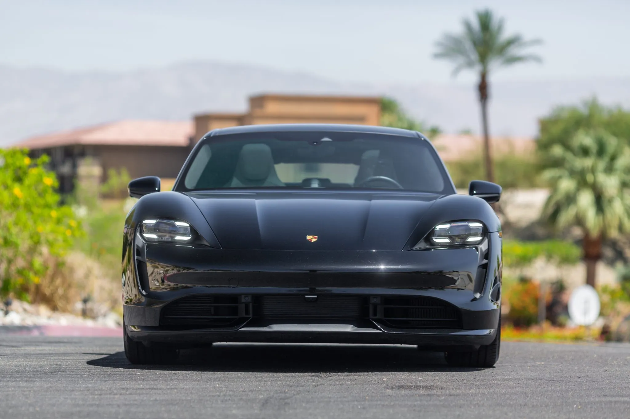 2020 Porsche Taycan Turbo in Black