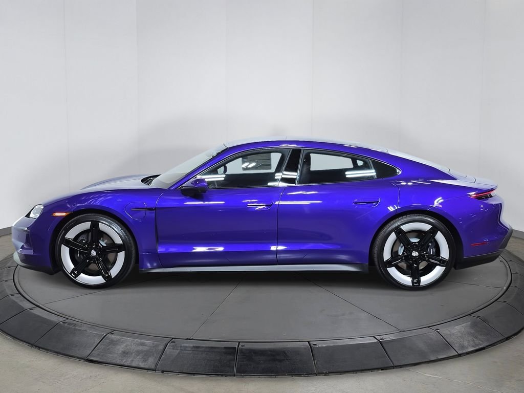 2026 Porsche Taycan 4 in Purple Sky Metallic