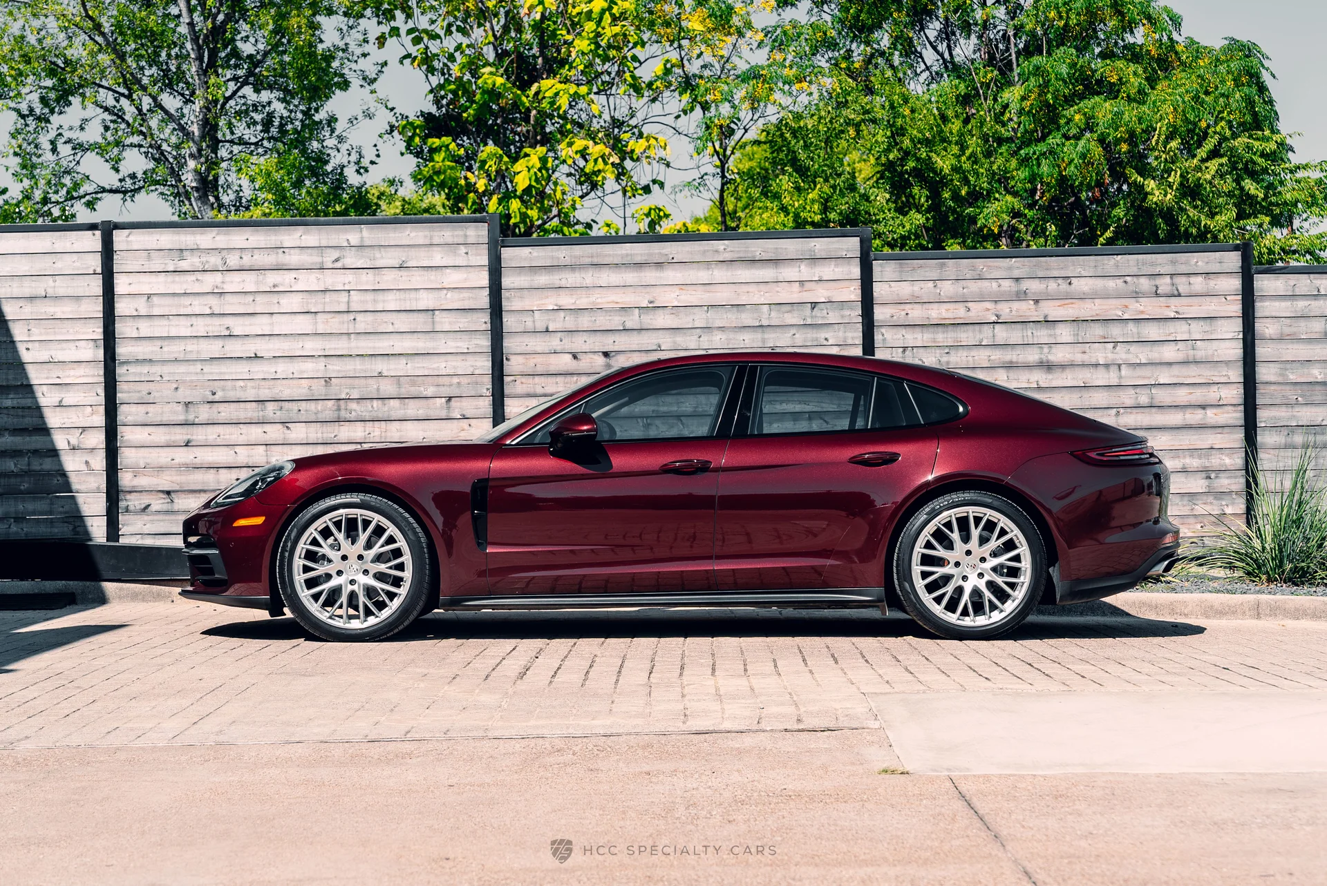 2019 Porsche Panamera in Burgundy Red Metallic 