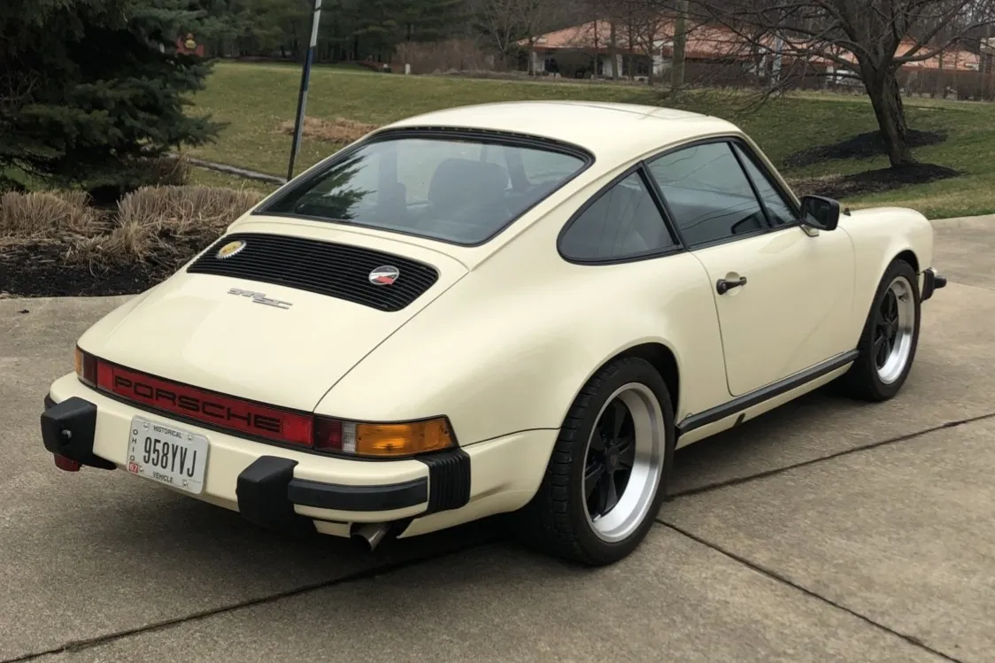 1982 Porsche 911SC Coupe in Ivory White