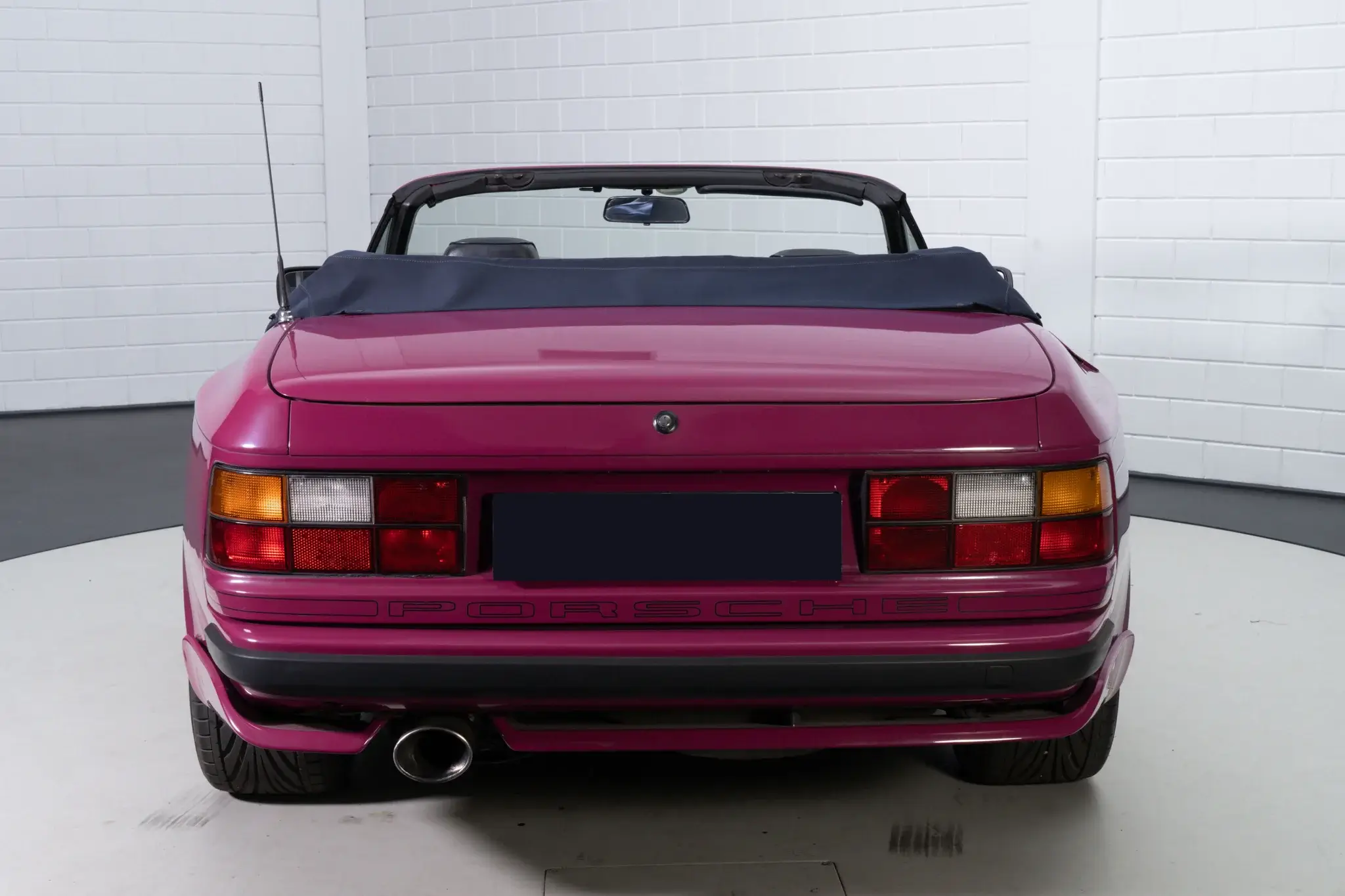 1991 Porsche 944 S2 Cabriolet in Rubystone Red