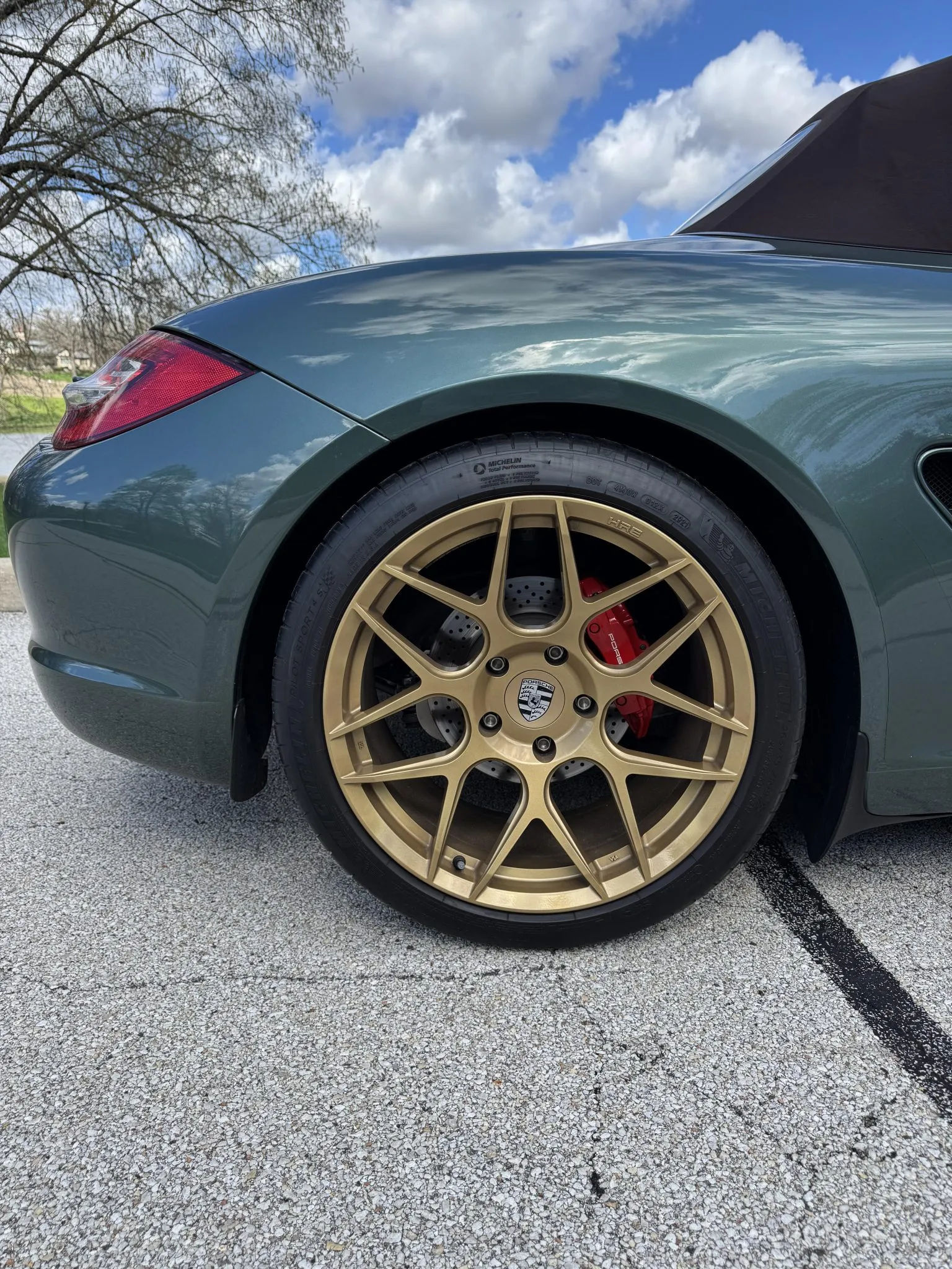 2010 Porsche Boxster S in Malachite Green Metallic