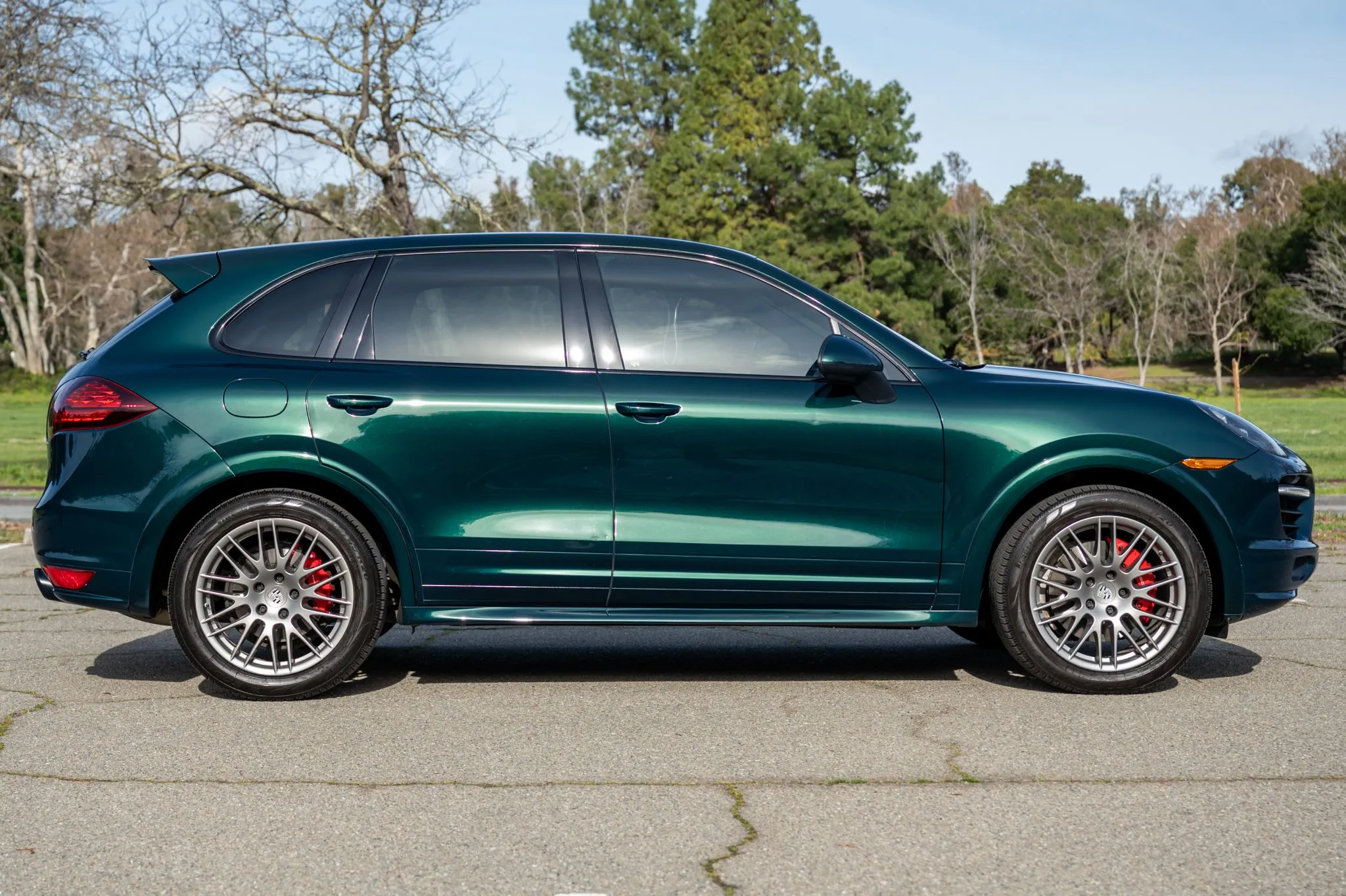 2014 Porsche Cayenne GTS in Jet Green Metallic