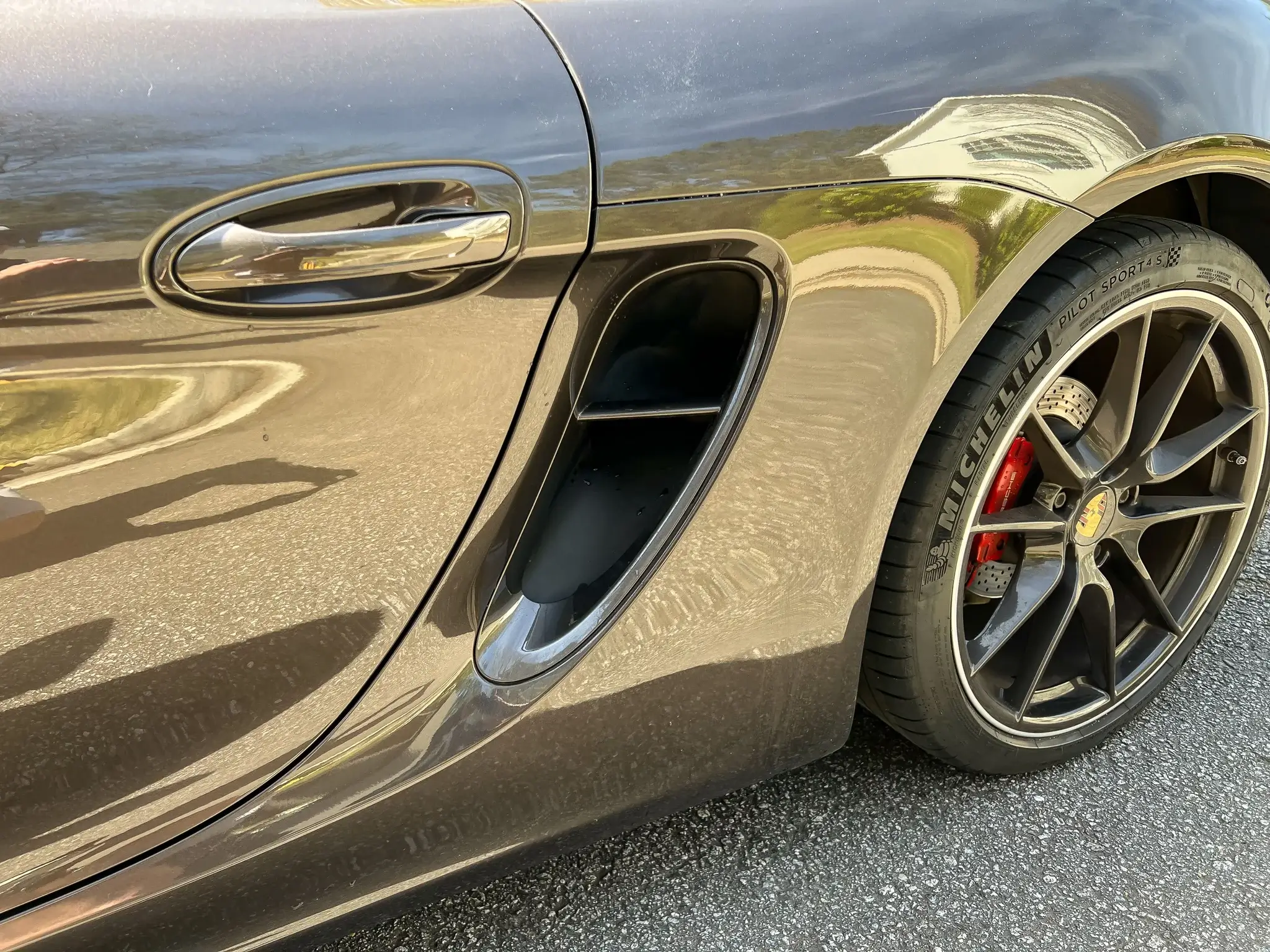 2014 Porsche Boxster S in Anthracite Brown Metallic